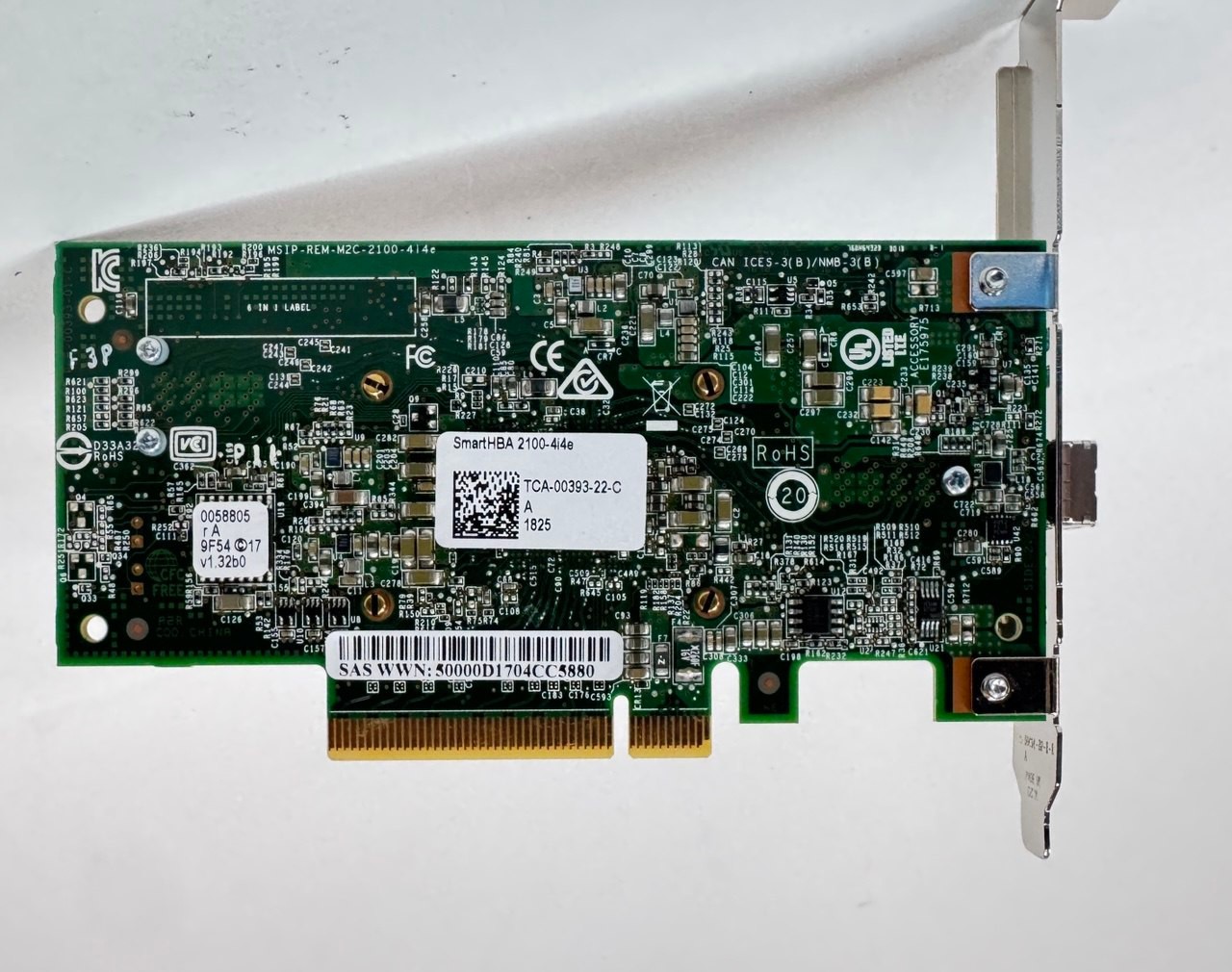 HP Microsemi SmartHBA 2100-4i4e 12Gb/s PCIe 3.0 SAS/SATA RAID Host Bus Adapter ,