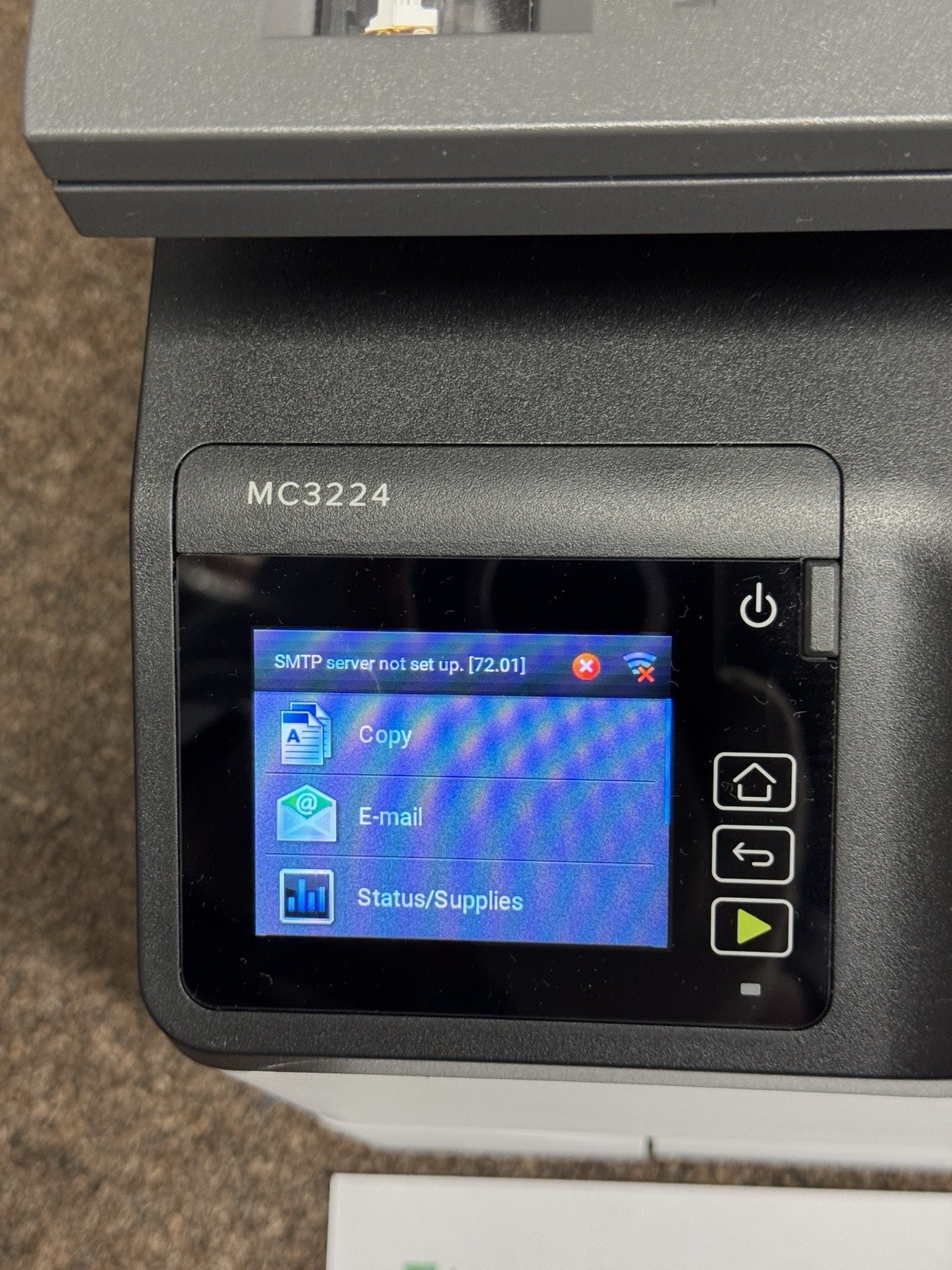 Lexmark MC3224dwe Color Laser All-In-One Printer, Pg: 4 Only, Testing Pages Only