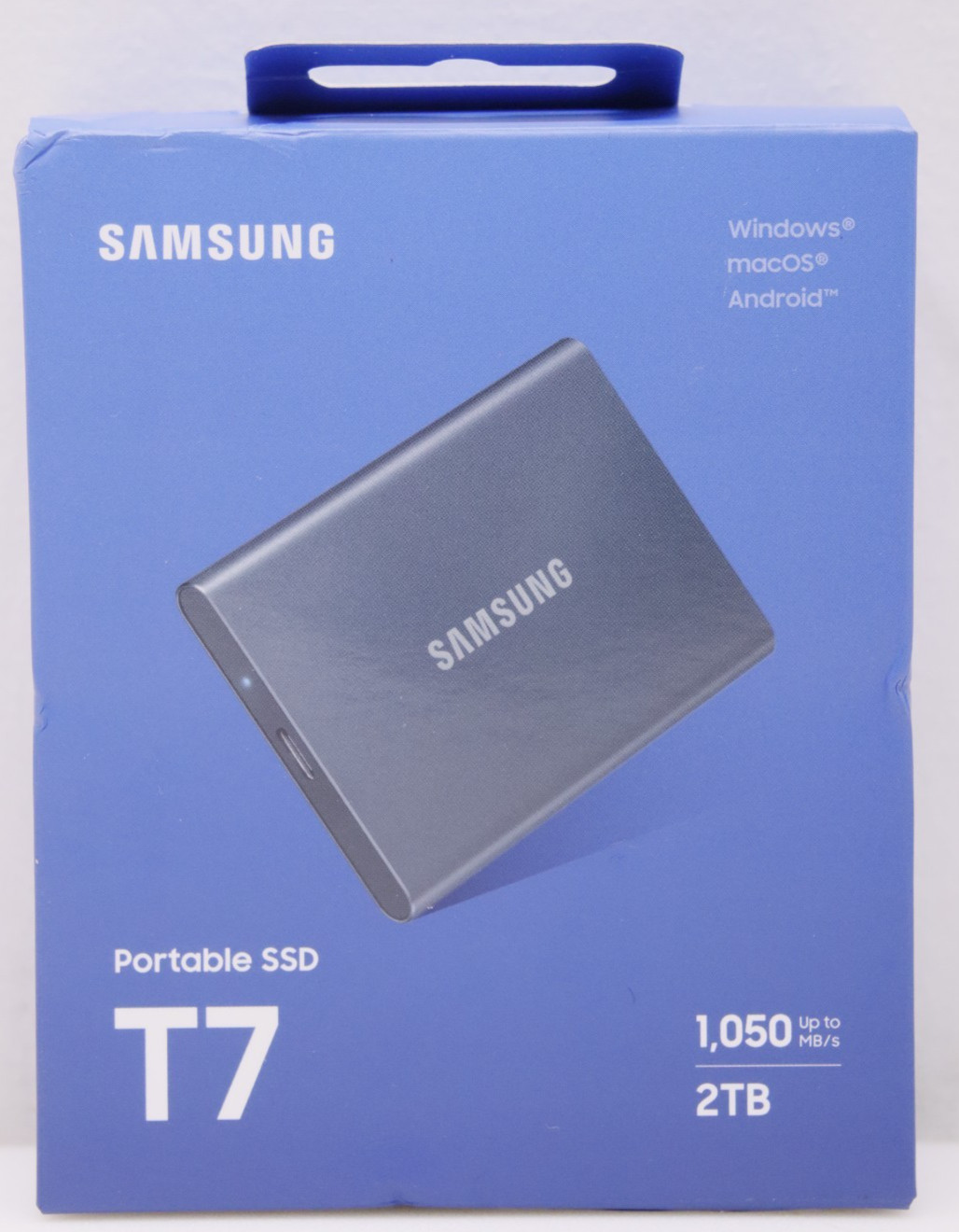 Samsung T7 2TB External USB 3.2 Gen 2 Portable SSD with Hardware Encryption NEW