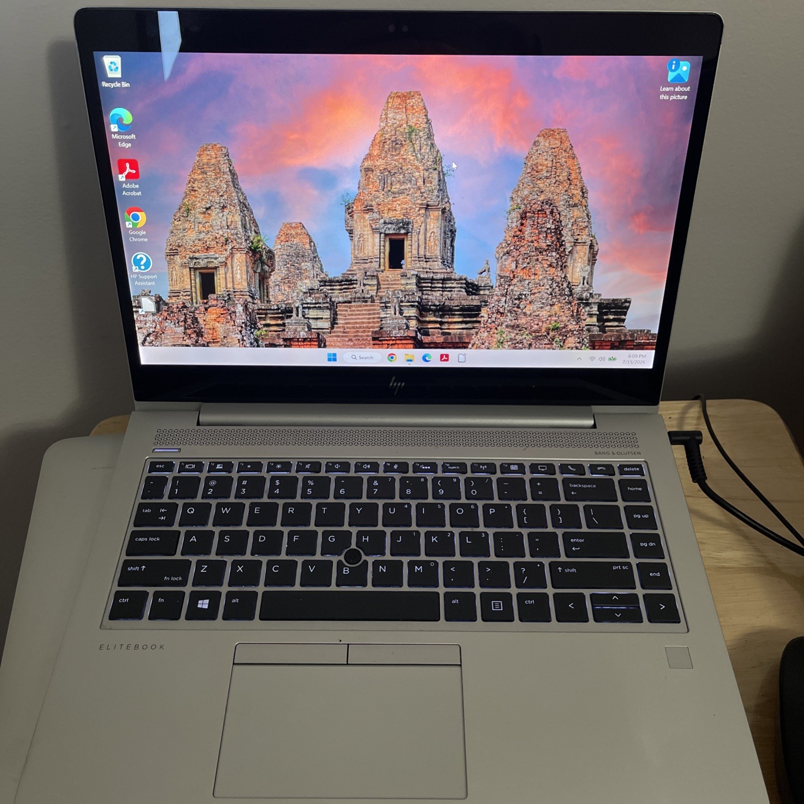HP ELITEBOOK 840 G5 14″ Intel Core I7-8550U 1.70GHz 16GB RAM 240GB NVMe W11P+AC