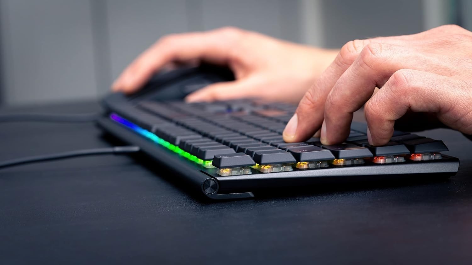 Cherry MX 10.0N RGB Mechanical WIRED Gaming Keyboard MX Low Profile Speed™