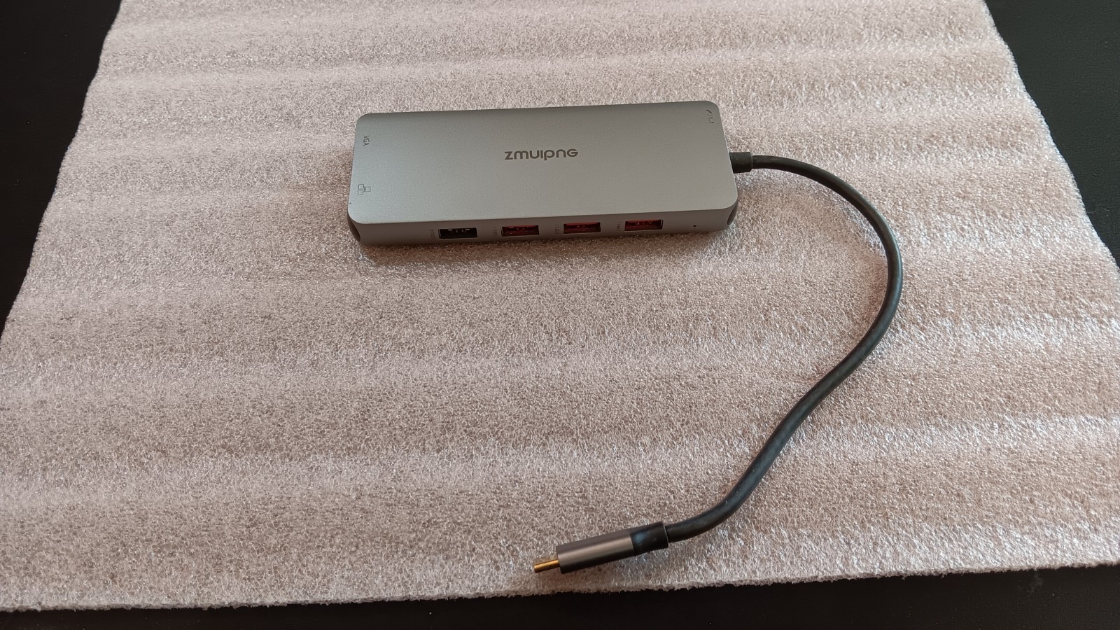 ZMUIPNG ZM3310 11-IN-1 USB-C HUB – VGA, RJ45, 2x HDMI, USB 2.0/3.0, AUDIO/MIC PD