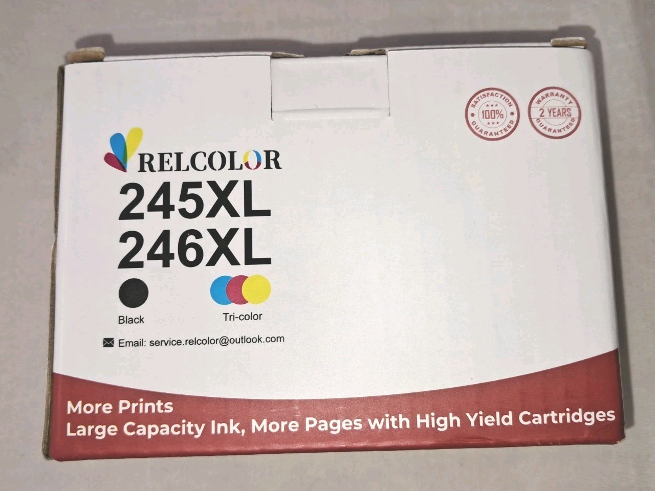 Recolor 245xl 246xl Ink Cartridge Black Tri Color EXP 11/2027 NEW IN BOX (S)