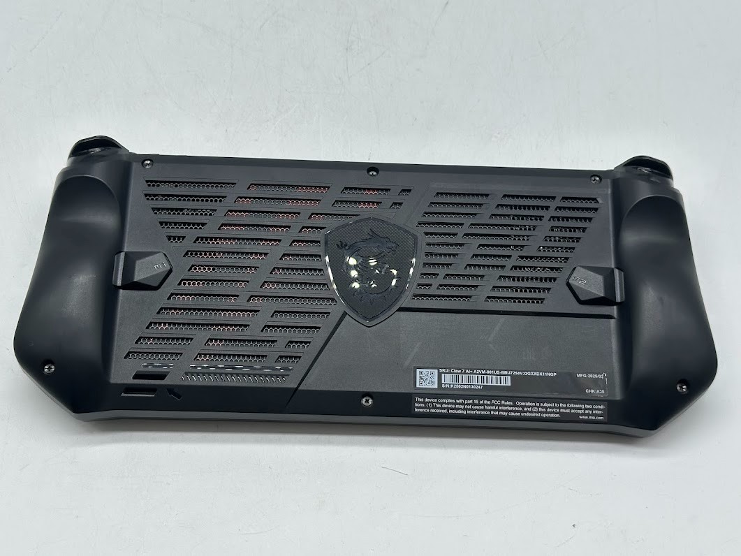 MSI Claw PC Gaming Handheld: Intel Ultra 7-258V, 7″ FHD 120Hz Display, 32/512GB