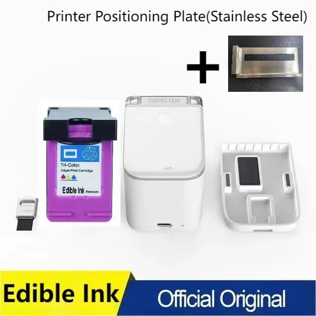 Handheld Food Color Inkjet Printer With Auxiliary Ruler WIFI Custom Edit HD