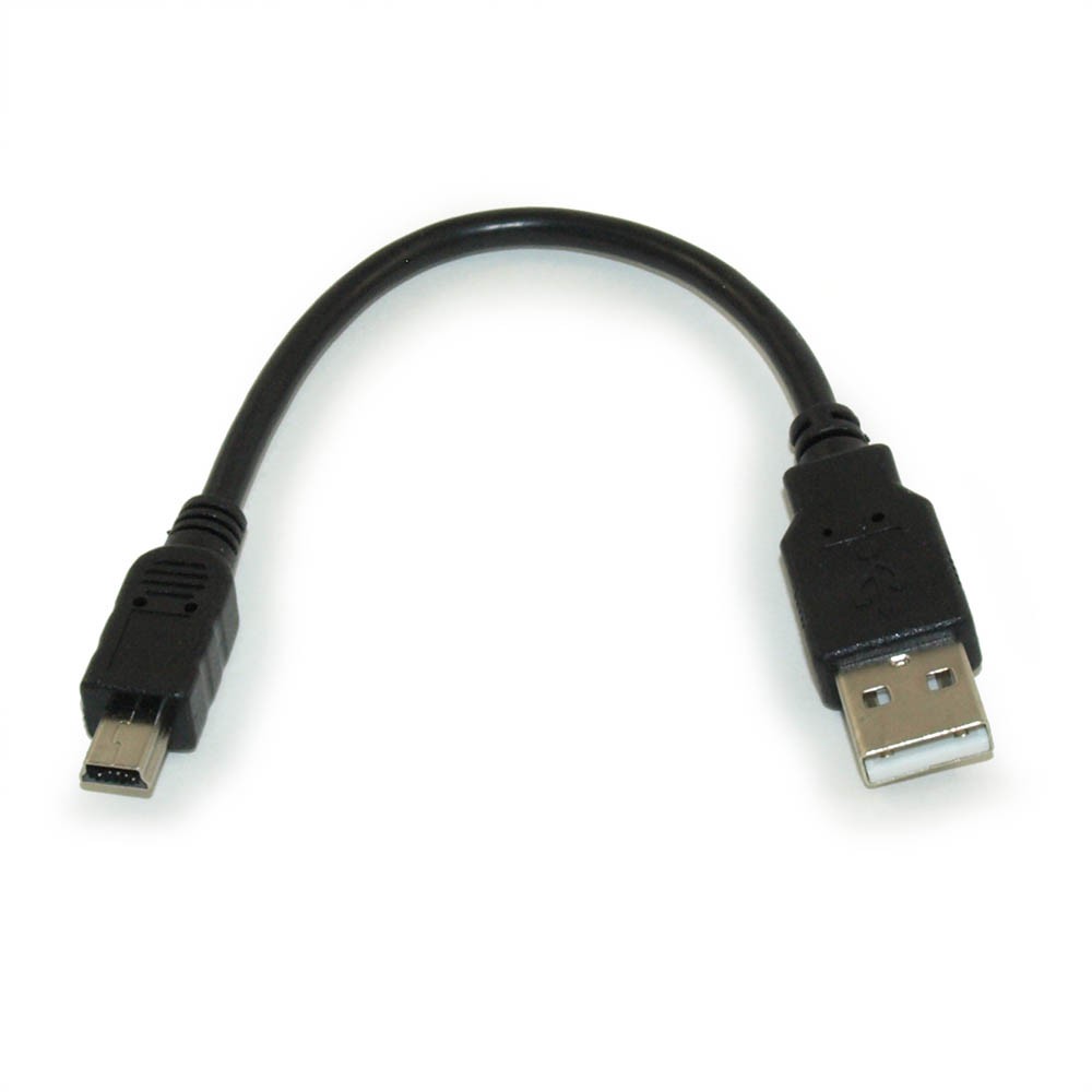 6 Inch USB 2.0 Type A to Mini 5 pin (B) for Digital Cameras & Other Devices