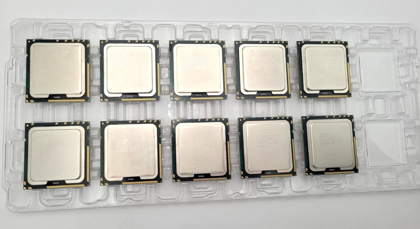 LOT OF 10 – Intel Xeon X5675 SLBYl 3.06GHz 12MB 6-Core LGA1366 CPU Processor