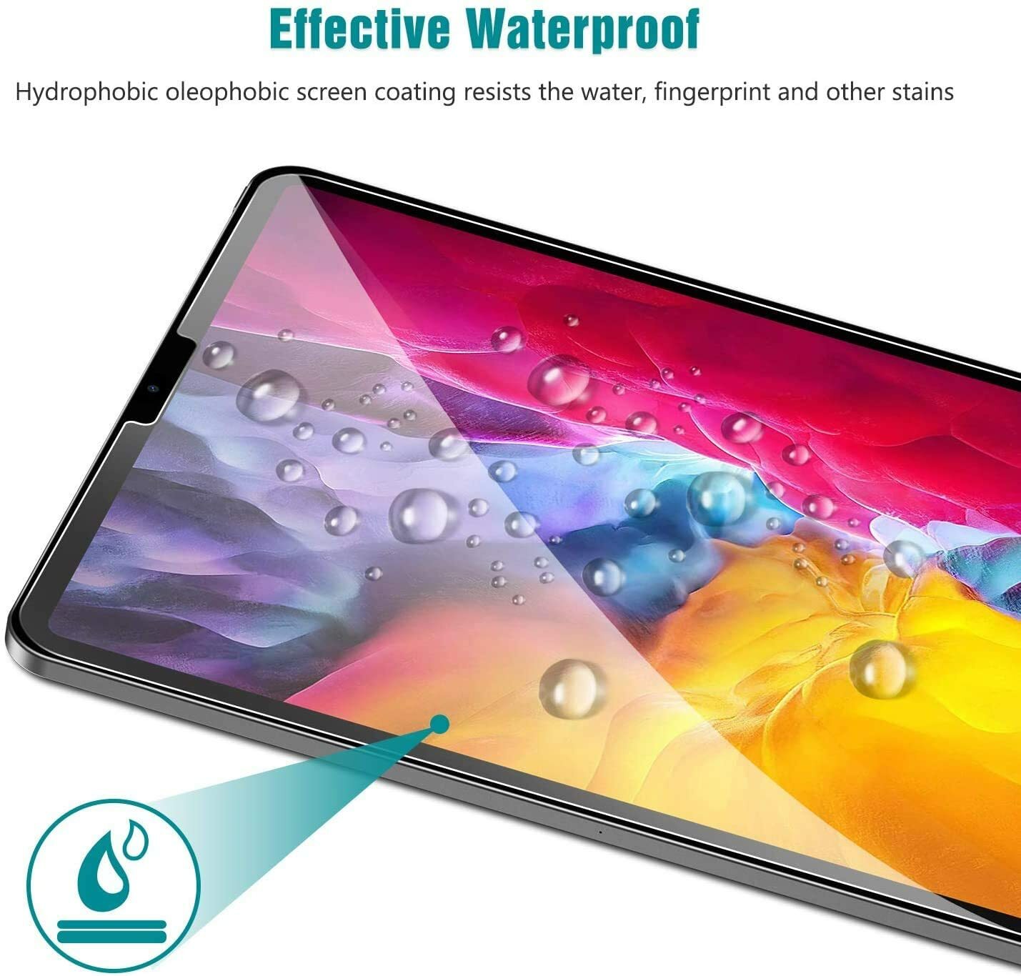2-Pack Tempered Glass Screen Protector For iPad Mini 10.2 10.9 11 Pro 12.9 inch