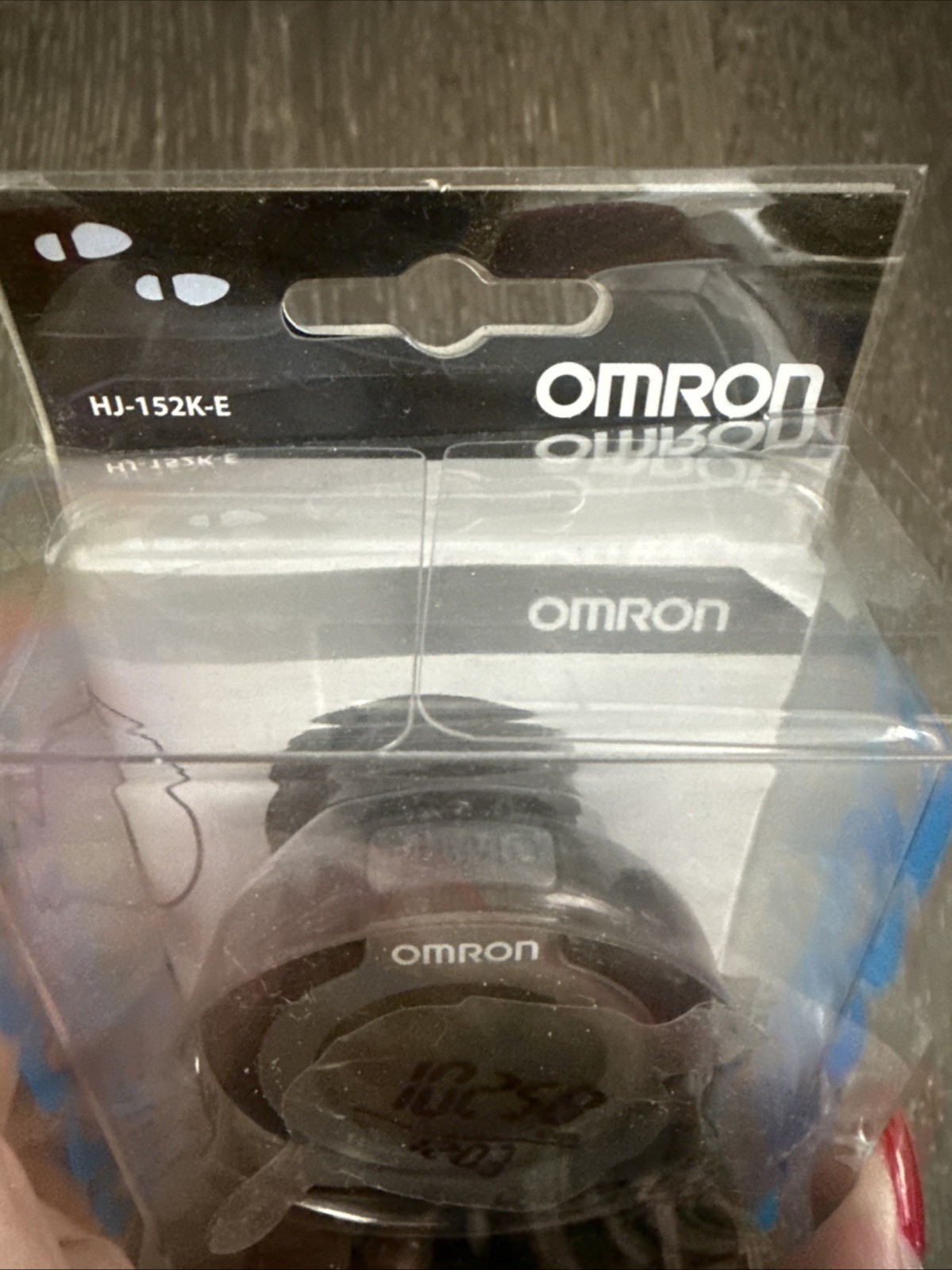 OMRON HJ-152K-E WALKING STYLE ONE STEP COUNTER New 10,000 Step Health Heart