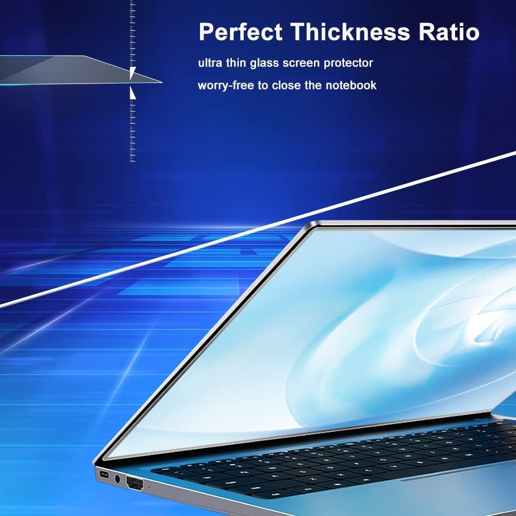 2 Pack Tempered Glass Screen Protector for Lenovo Flex 5 14, Yoga 7i 14, Slim 7i