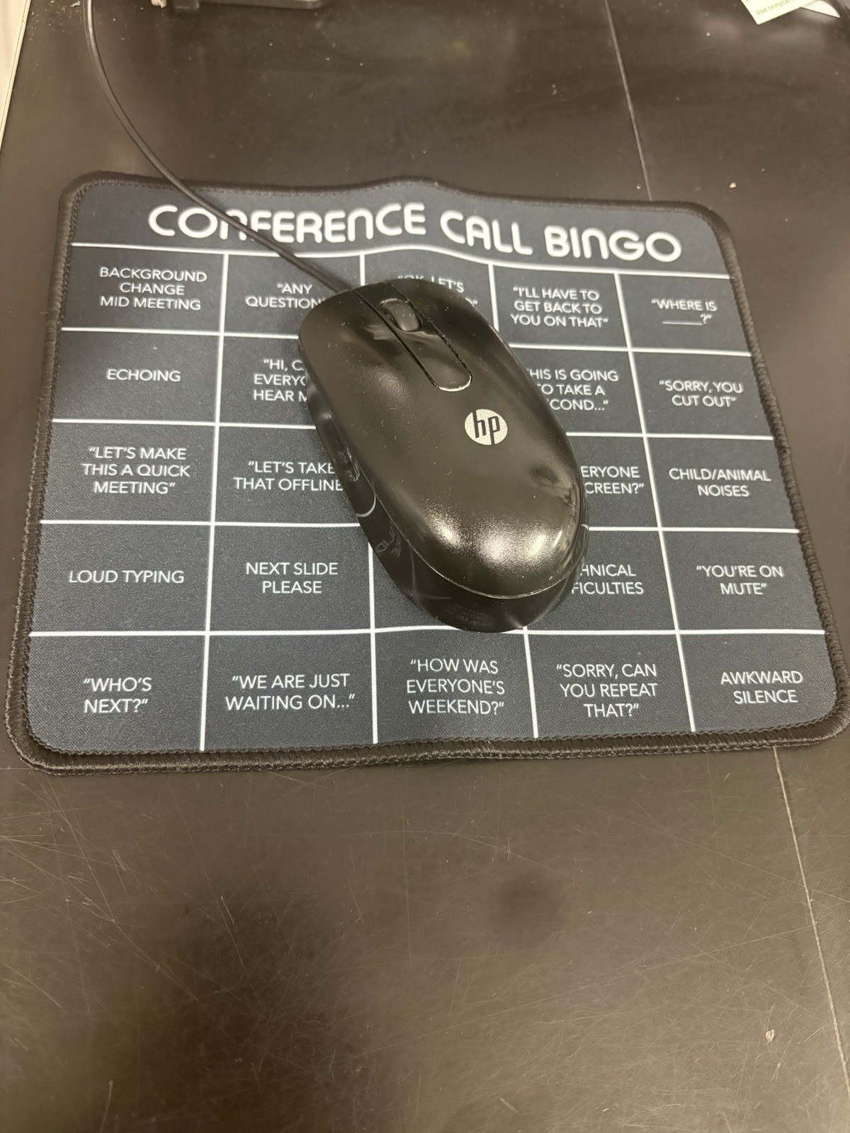 FESTIVE VOiCE BINGO MOUSE PAD 9.25 in x 7.8 in (23.5 cm x 19.8 cm)1COUNT