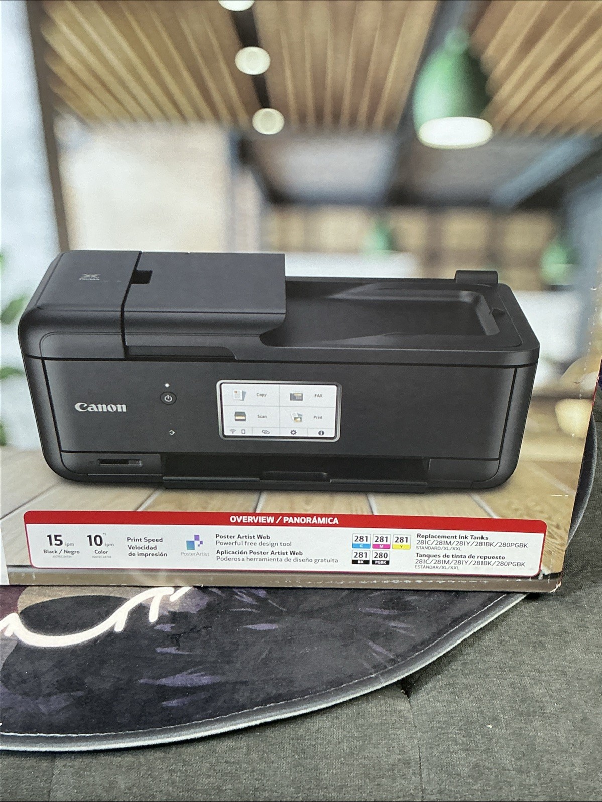 Canon PIXMA TR8622a Printer, Scanner, Copier All-In-One, Wireless Color Inkjet