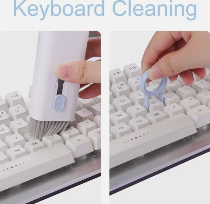 7 in 1 Keyboard Cleaning Kit Screen Brush Earphone Cleaner Dust Tool for Laptop