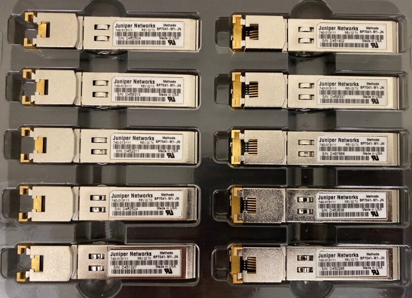 Juniper EX-SFP-1GE-T 740-013111 SFP-1GE-T SFP-1G-TX SFP RJ45 100M price each