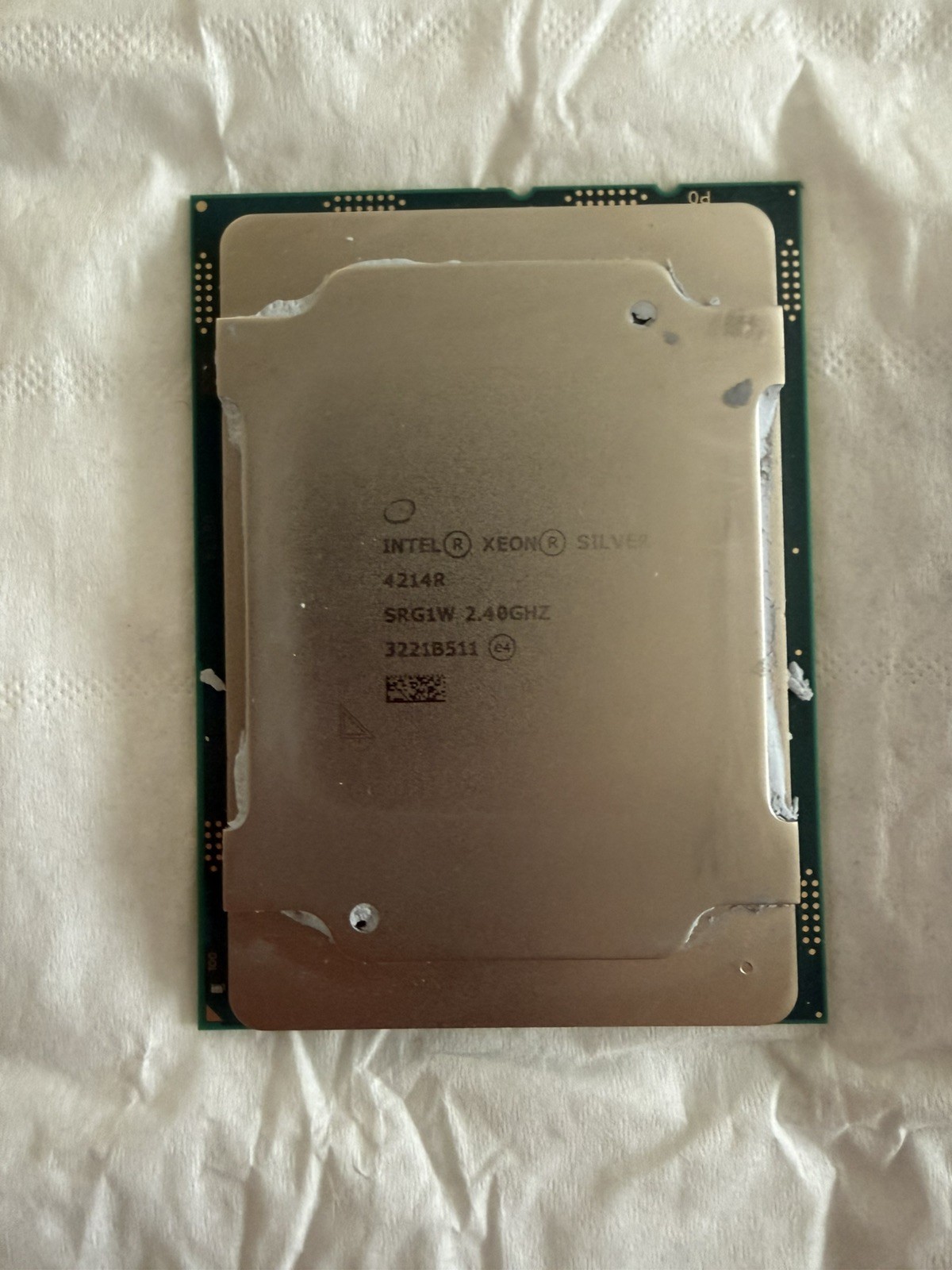 Intel Xeon Silver 4214R SRG1W 2.40GHz 12-Core LGA3647 Server Processor