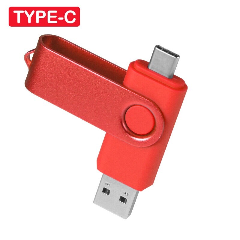 TYPE-C OTG 2 in 1 USB Memory Photo Stick Flash Pen Drive Android Samsung PC Mac