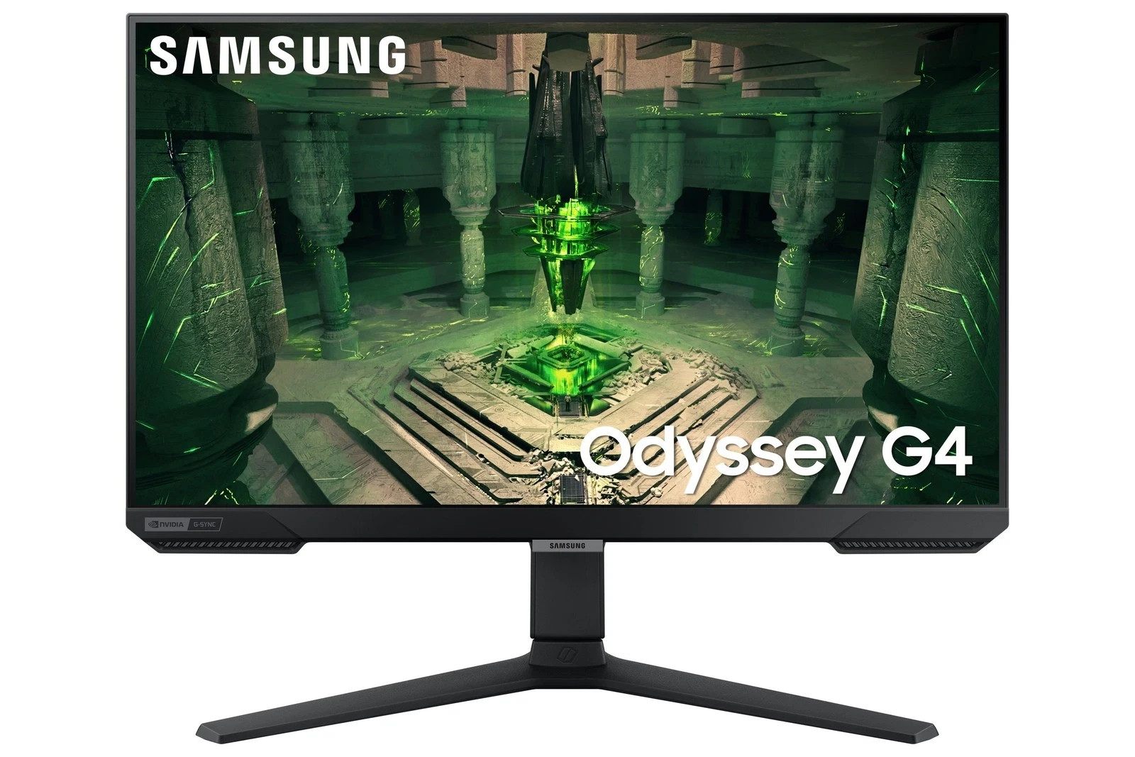 Samsung Odyssey G4 24.5″ FHD IPS 1ms 240Hz G-Sync Gaming Monitor, Black