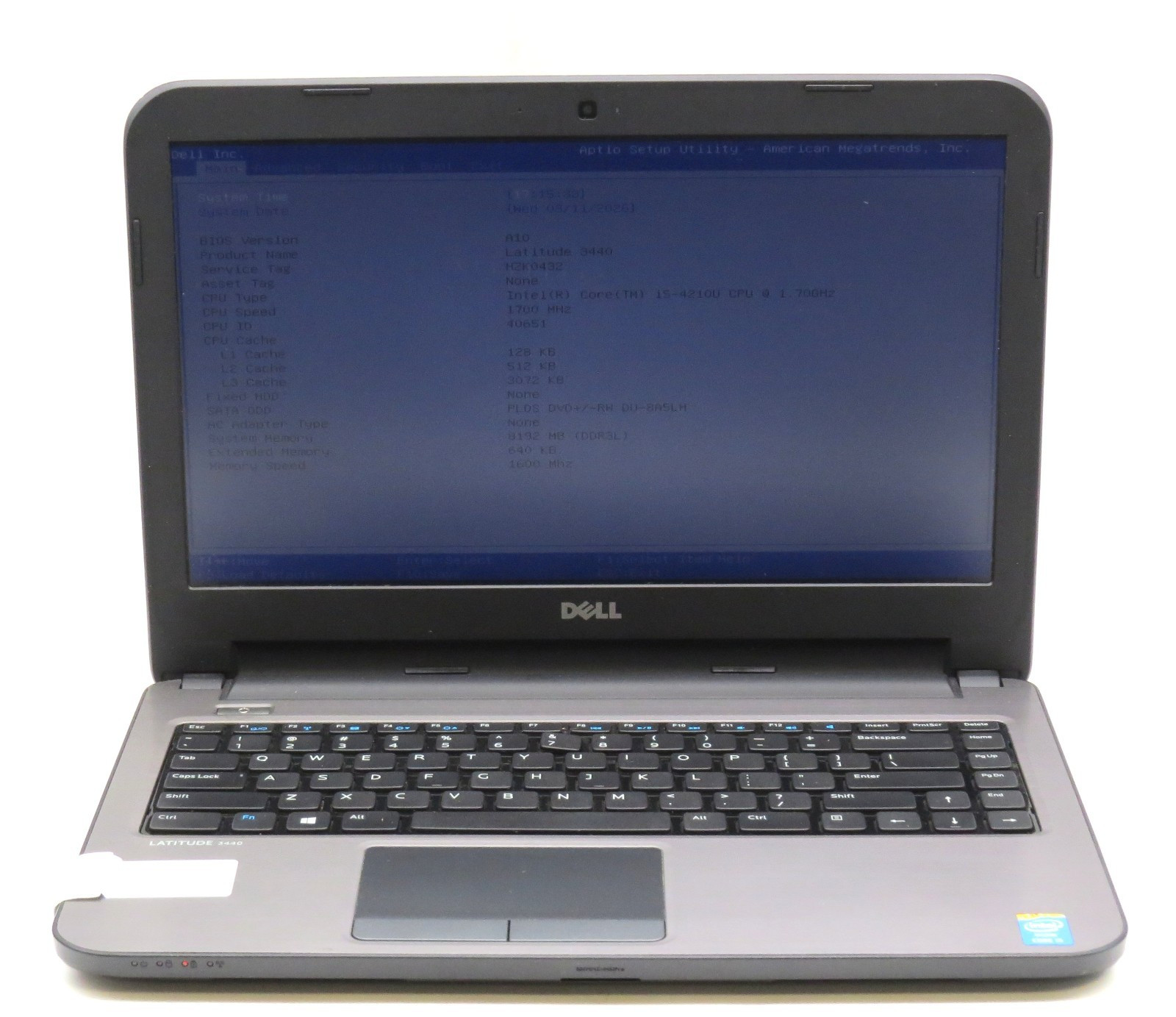 Dell Latitude 3440 i5-4210U @ 1.70GHz 8GB DDR3 RAM No HDD/OS