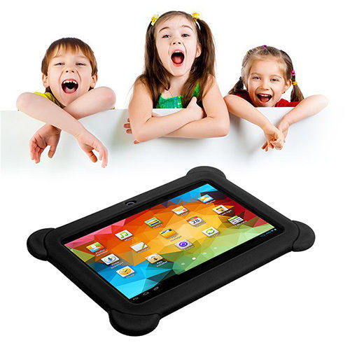 Case for Walmart Onn 7 inch Tablet, Kids Soft Silicone Adjustable Stand Cover