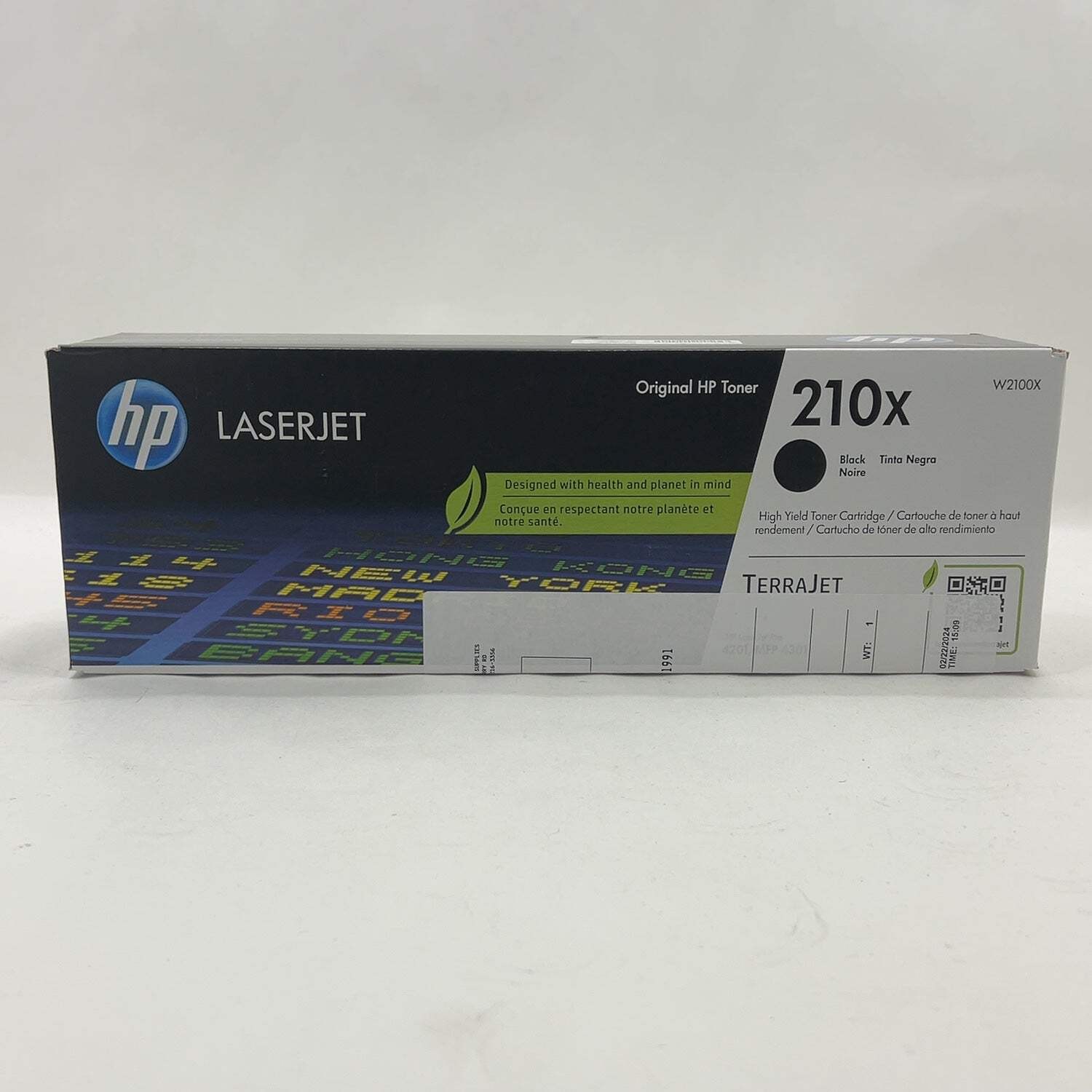 New HP 210X W2100X Black High Yield Toner Cartridge