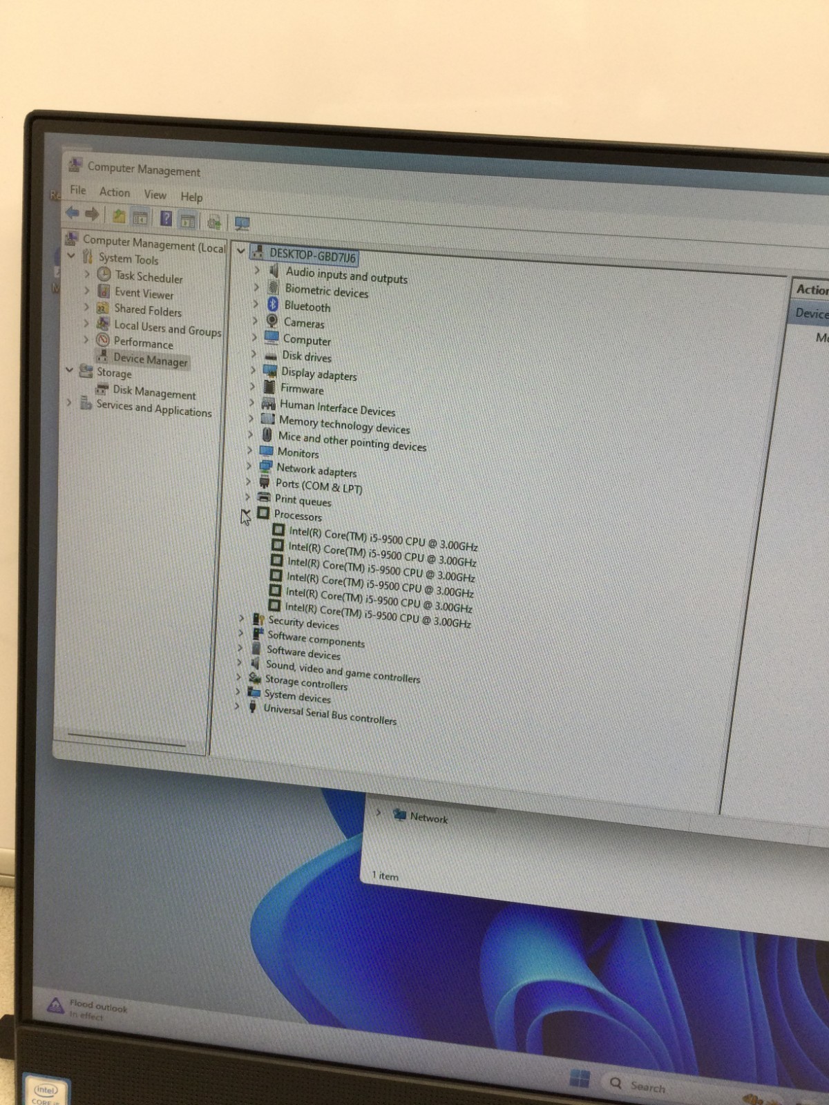 Dell Optiplex 7470 All-in-One Intel Core i5 9th Gen 8GB RAM 256GB SSD Win 11