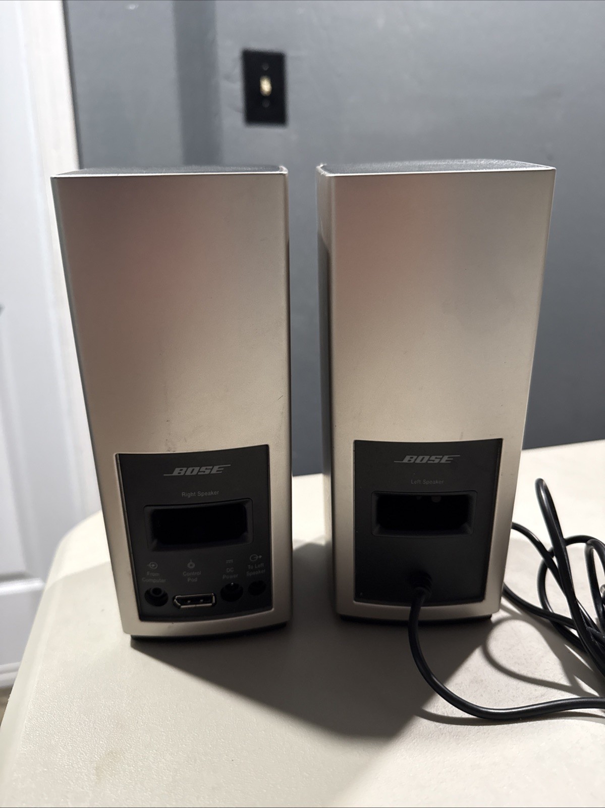 Bose Companion 20 Multimedia Speakers – No Control – Untested