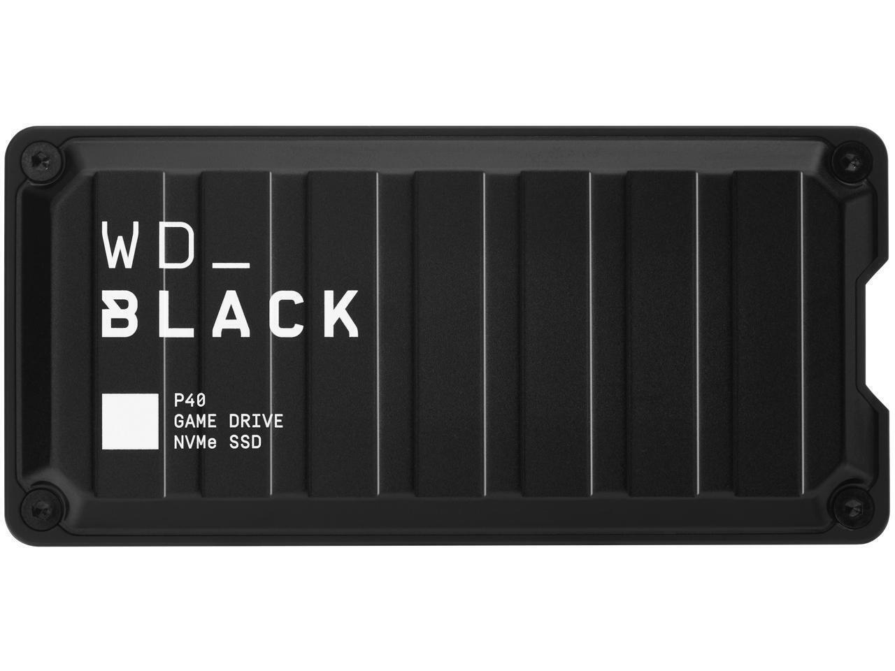 Western Digital WD_BLACK P40 1TB USB-C External SSD (WDBAWY0010BBK-WESN)