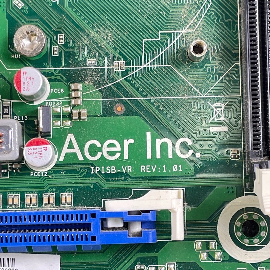Acer IPISB-VR Rev 1.01 LGA 1155 MicroATX Motherboard – Intel H67 DDR3