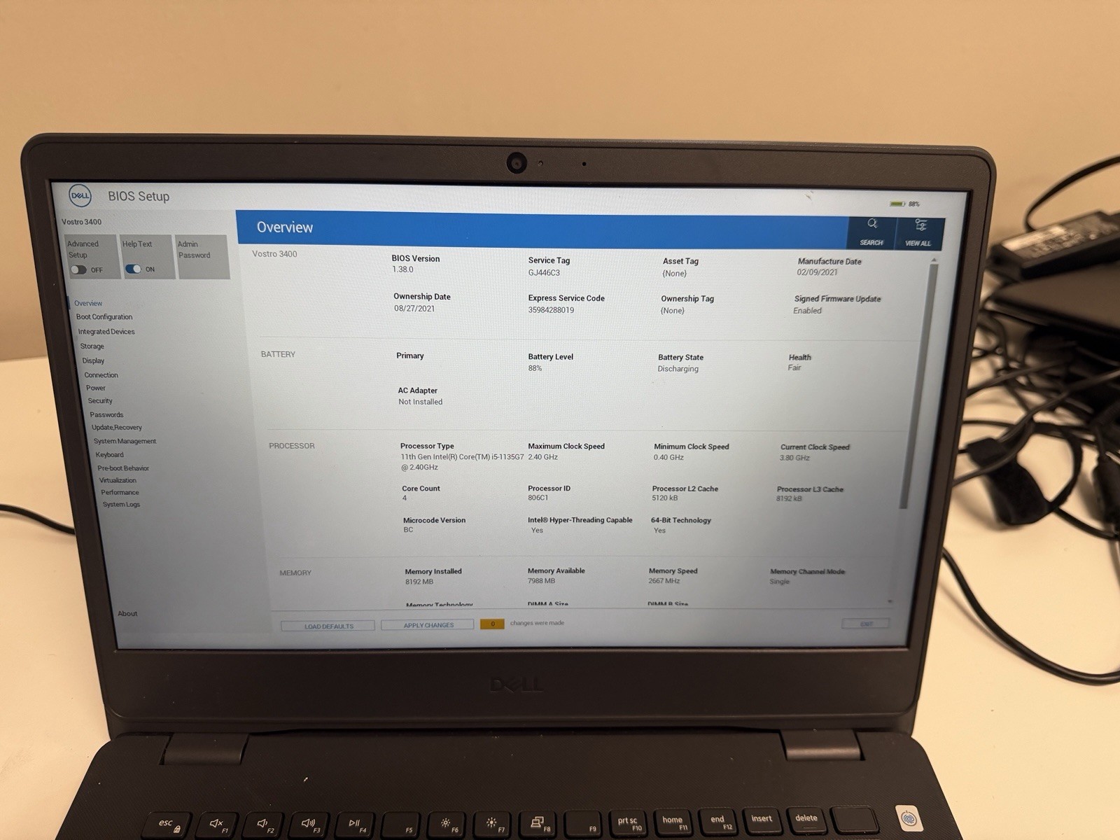 ✅ Dell Vostro 3400 ✅ 14″ FHD ✅ i5-1135G7 8GB RAM ✅ 256GB NVMe Win 11 Pro ✅ HDMI