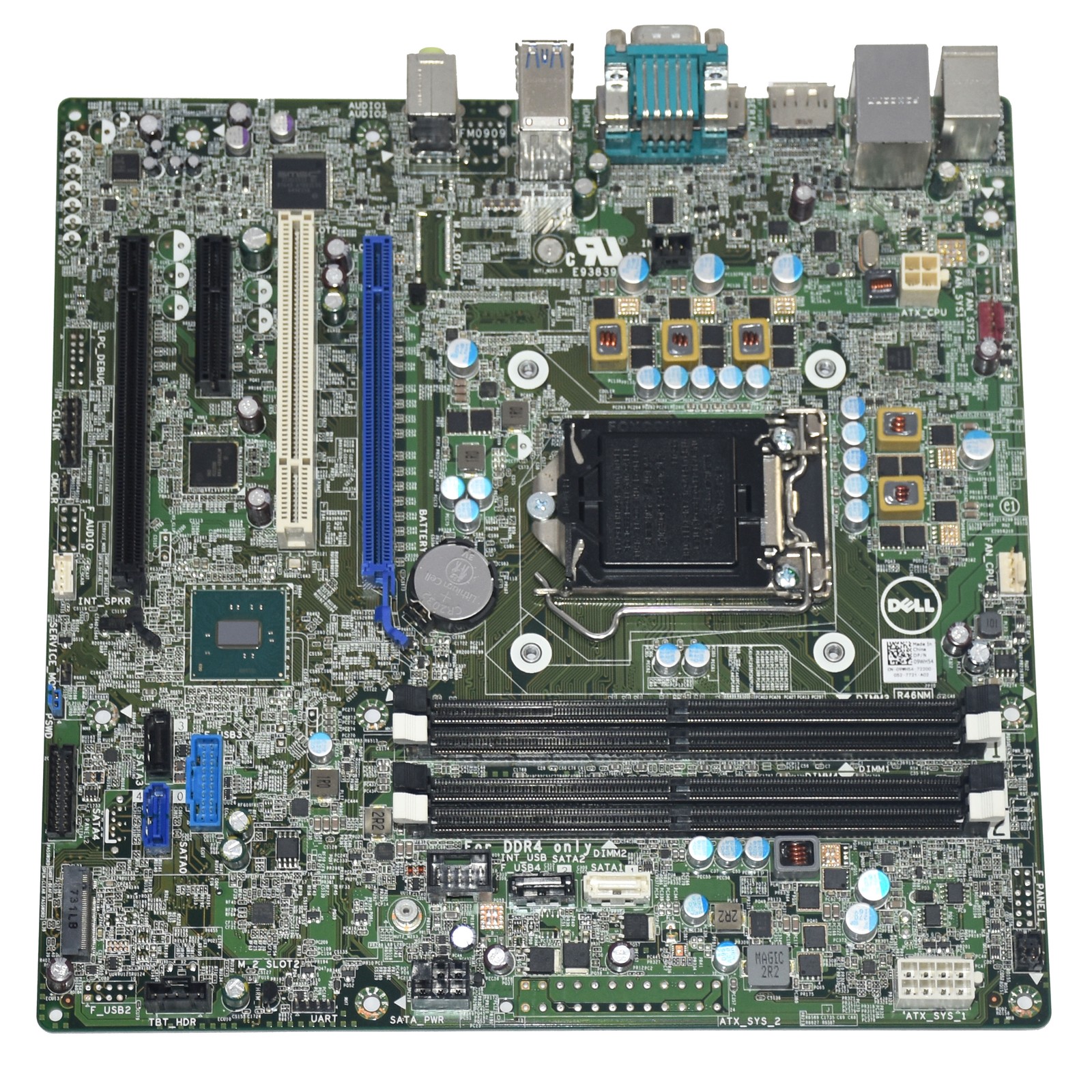 Dell Precision Tower 3620 Motherboard Socket LGA1151 Xeon E3 DDR4 4 Slots 9WH54