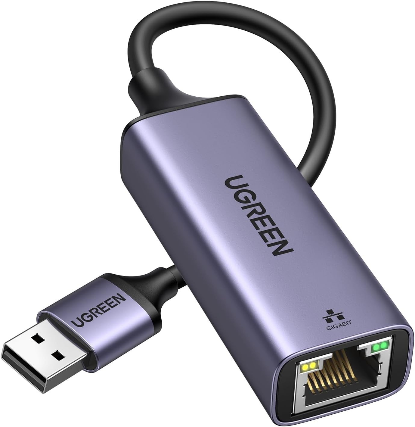 USB 3.0 to Gigabit Ethernet Adapter 1Gbps RJ45 Network Dongle for Laptop