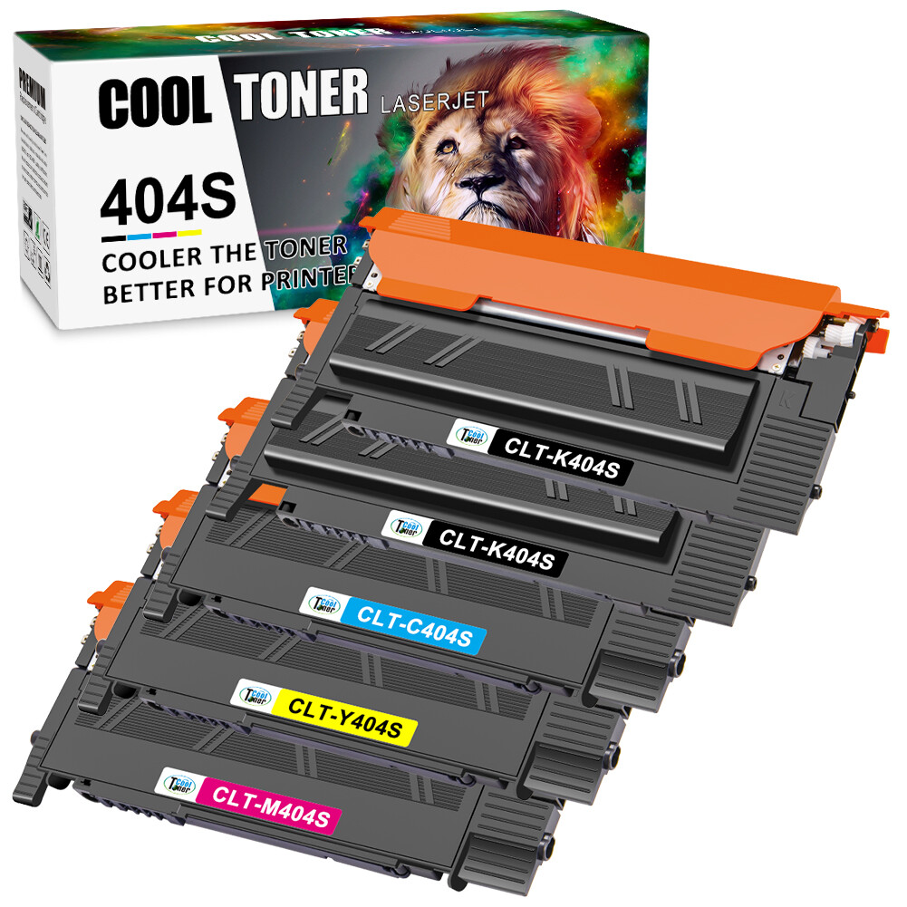 5PK Compatible CLT-404S Toner for Samsung Xpress C430 C430W C480 C480FW C480W