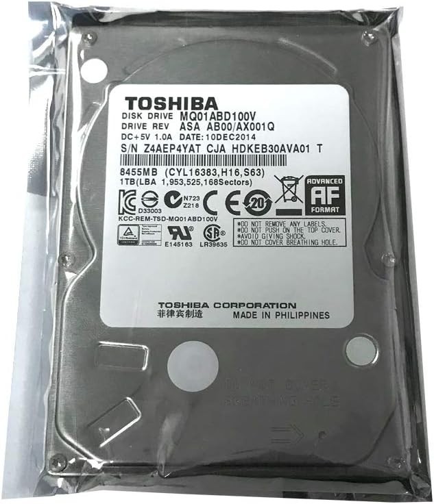 1TB 5400RPM 8MB Cache SATA 3.0Gb/s 2.5 inch PS3/PS4 Hard Drive – 3