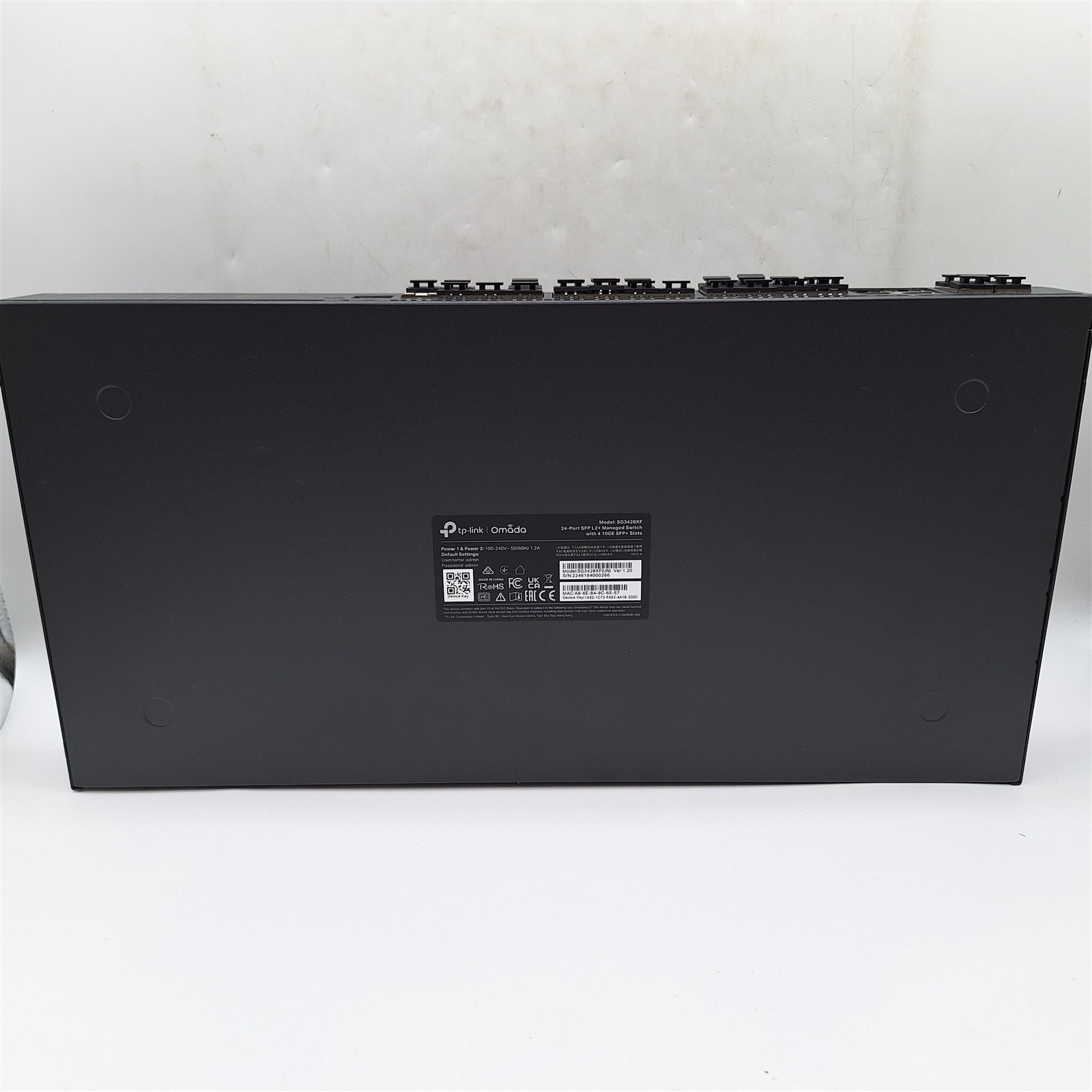 TP-Link Switch JetStream TL-SG3428X 24Port Gigabit L2+ Managed Switch