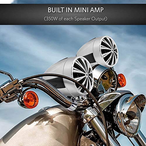 3” Motorcycle Speaker Amplifier System – 700 Watt Standard Packaging