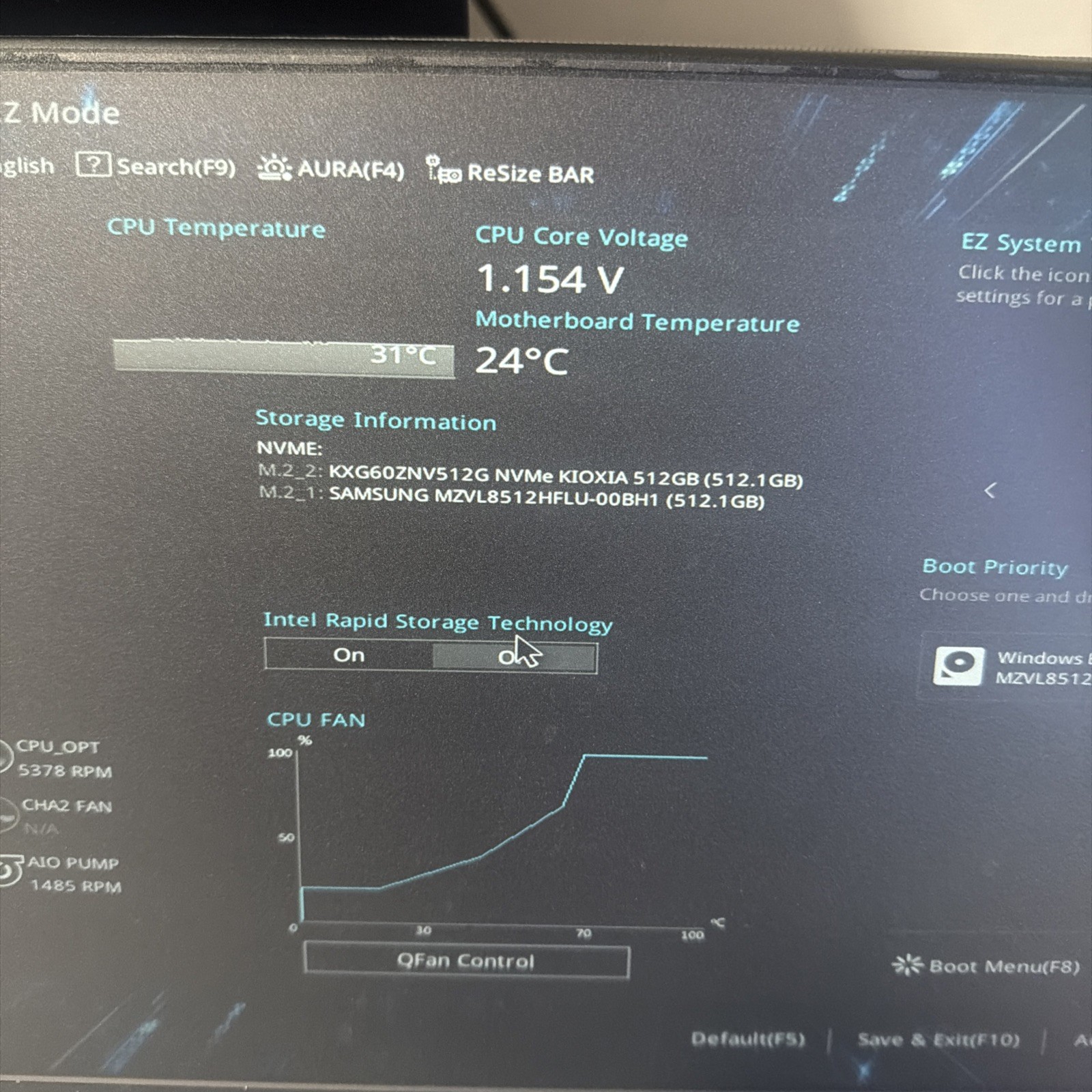 computer…. cpu 14600 16gb ram ddr5 motherboatd aus
