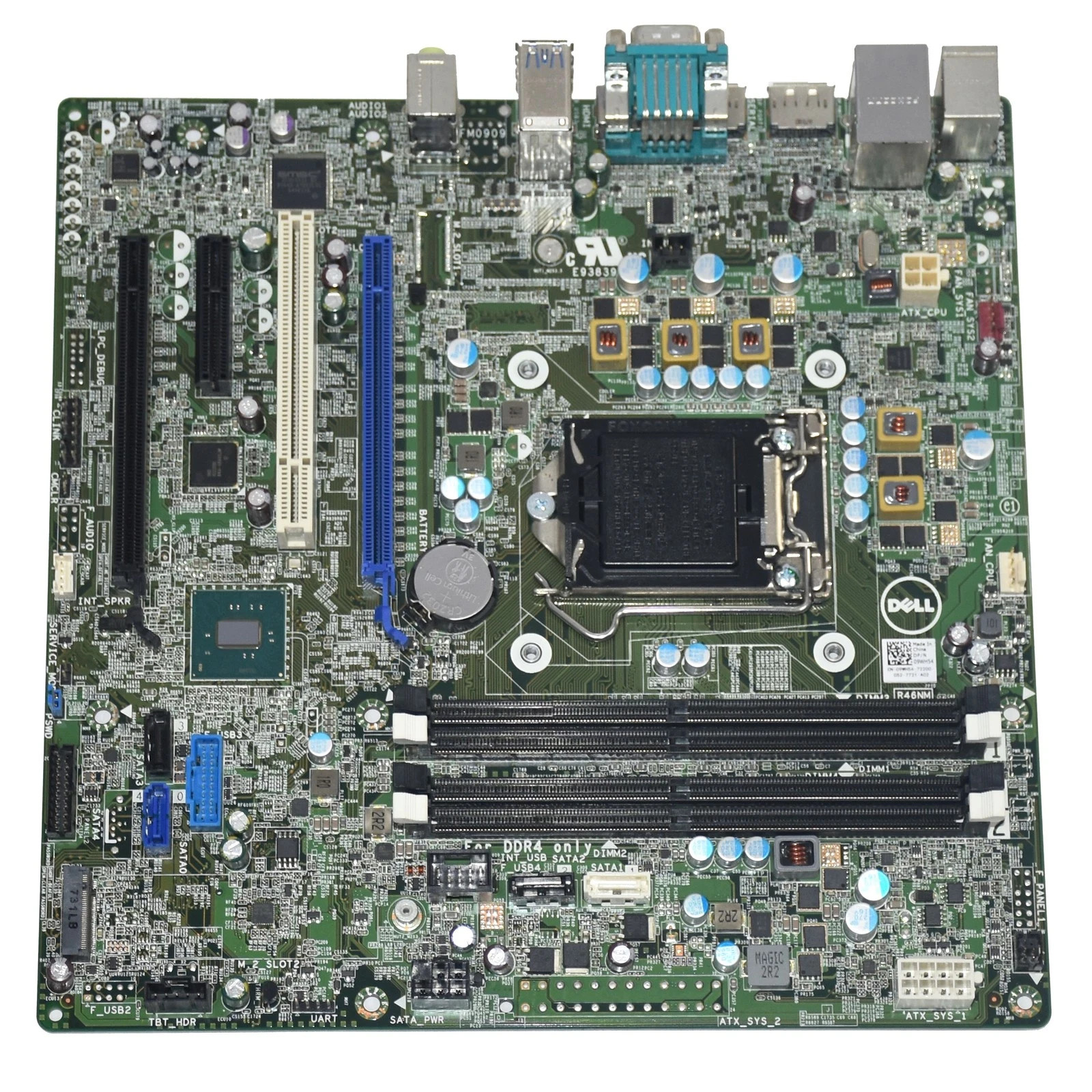 Dell Precision Tower 3620 Motherboard Socket LGA1151 Xeon E3 DDR4 4 Slots 9WH54