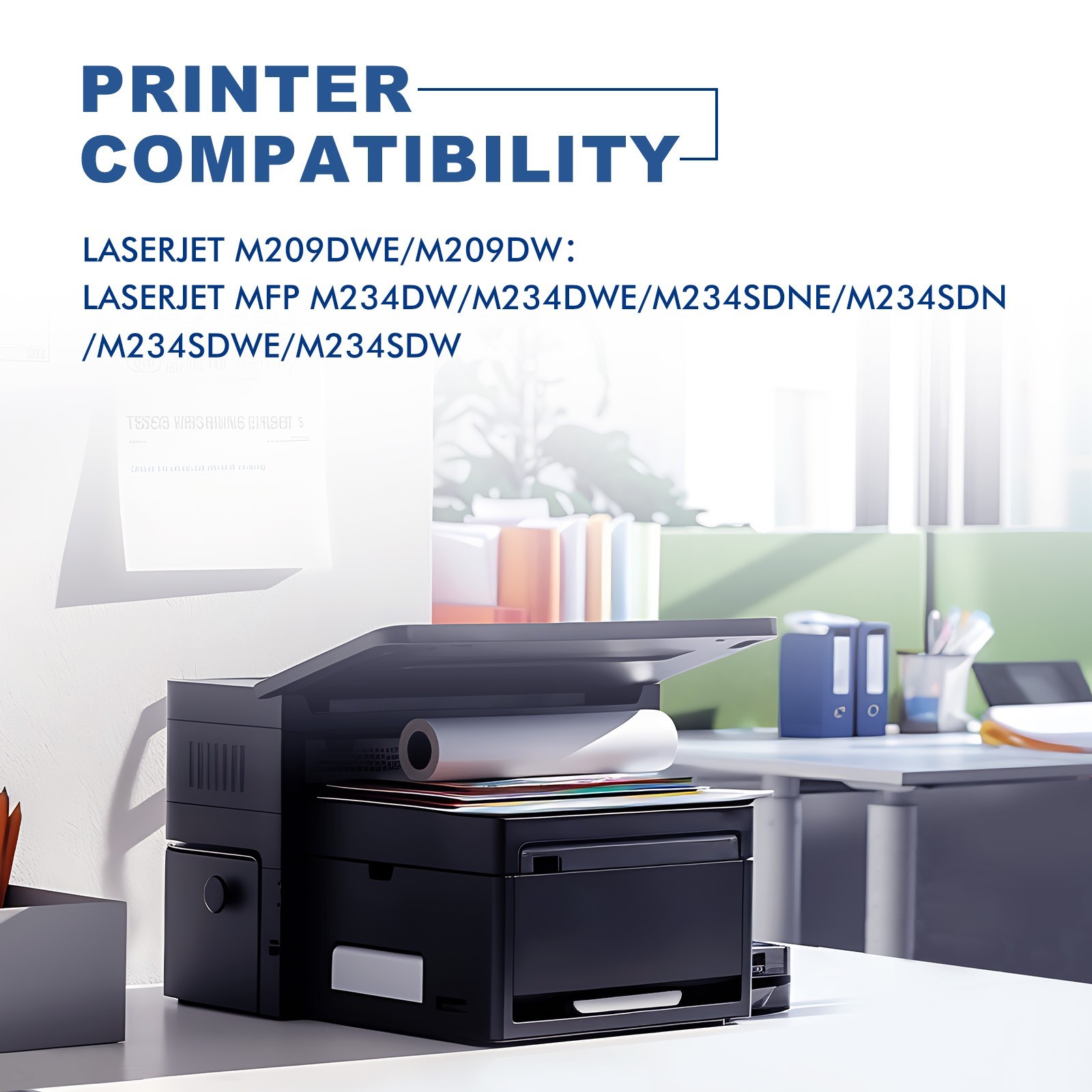 [WITH NEW CHIP] W1340A Toner Cartridge for HP 134A LaserJet M209 M209dw M234sdw