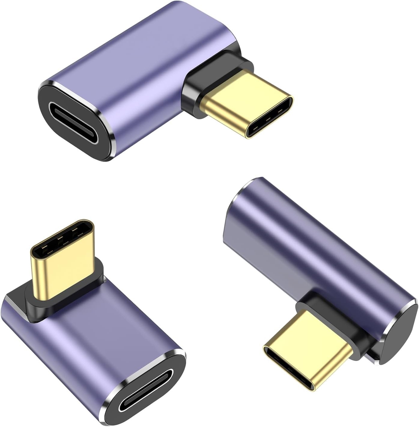 3 Pack USB C Coupler, USB Type C Female to Female Adapter Extender Compatible…