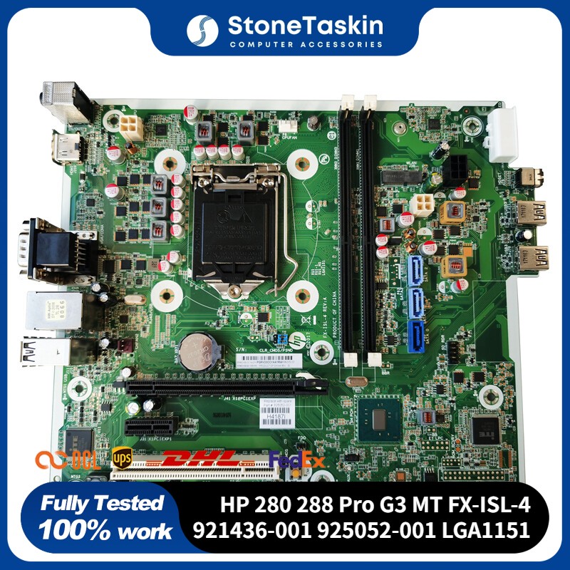 HP 280 288 Pro G3 MT Desktop Motherboard FX-ISL-4 921436-001 925052-001 LGA1151