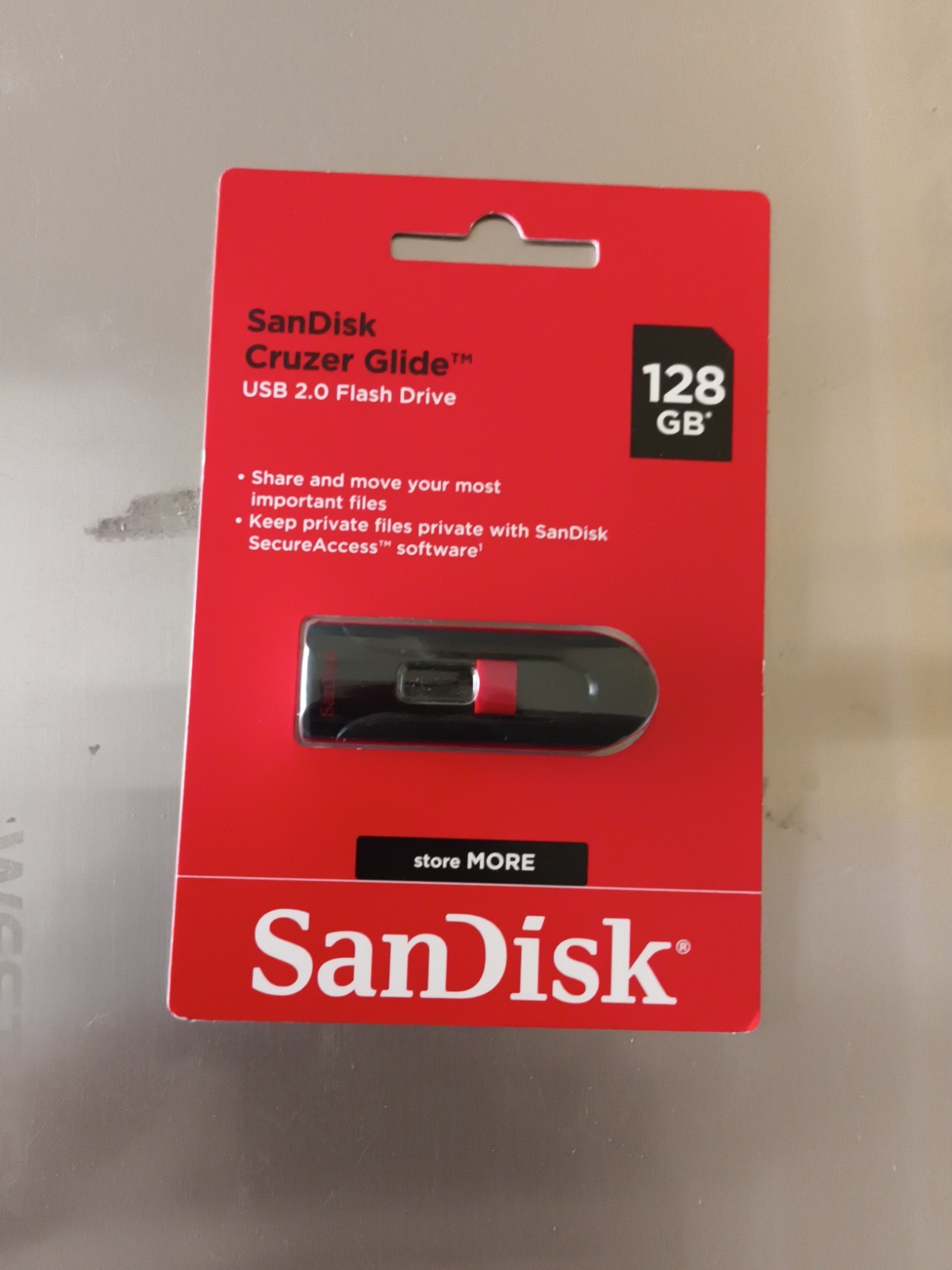 SanDisk Cruzer Glide 128GB USB Flash Drive