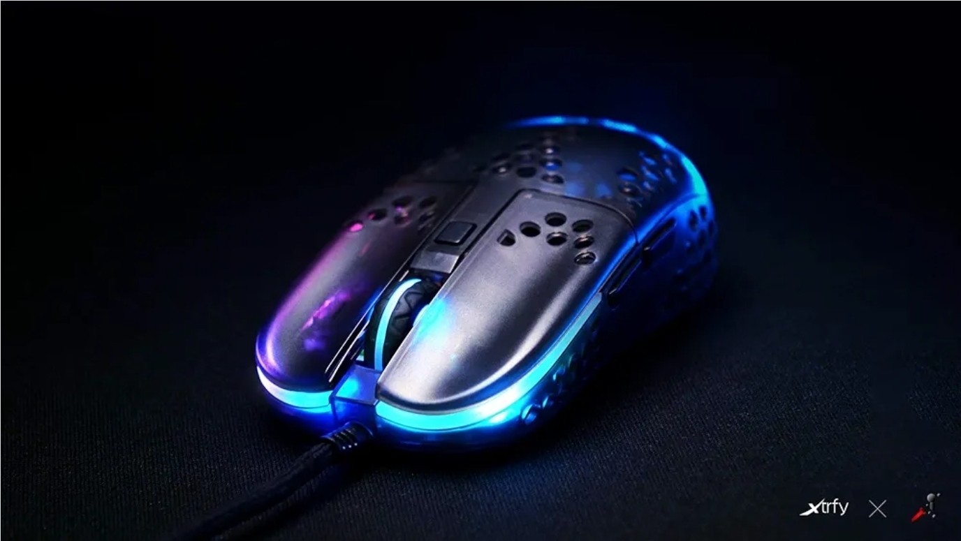 XTRFY MZ1, Ultra-Light Wired Gaming Mouse, Pixart 3389 Sensor