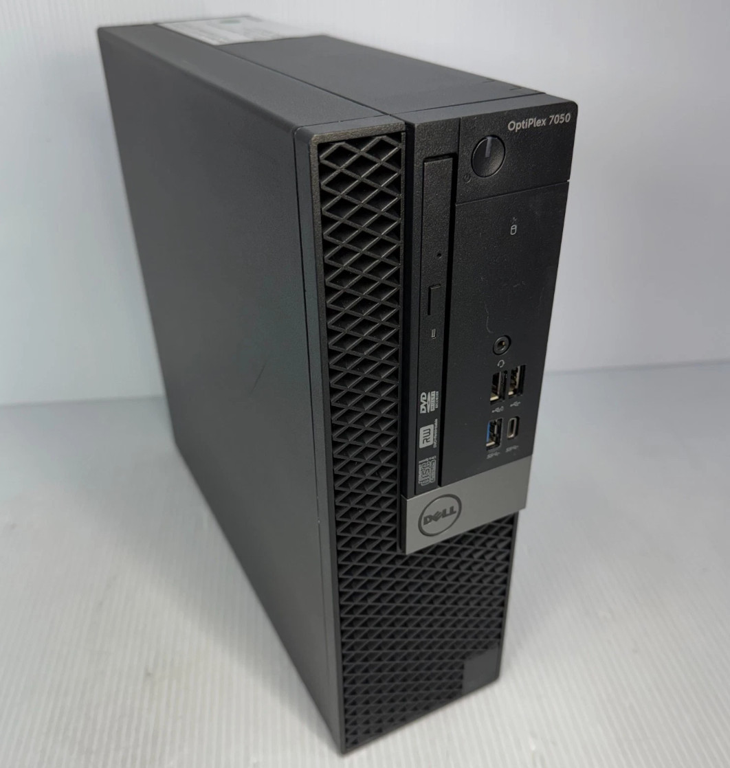 Dell Optiplex 7050 SFF i7-7700 16GB RAM 256GB NVMe SSD Windows 11 Pro Desktop PC