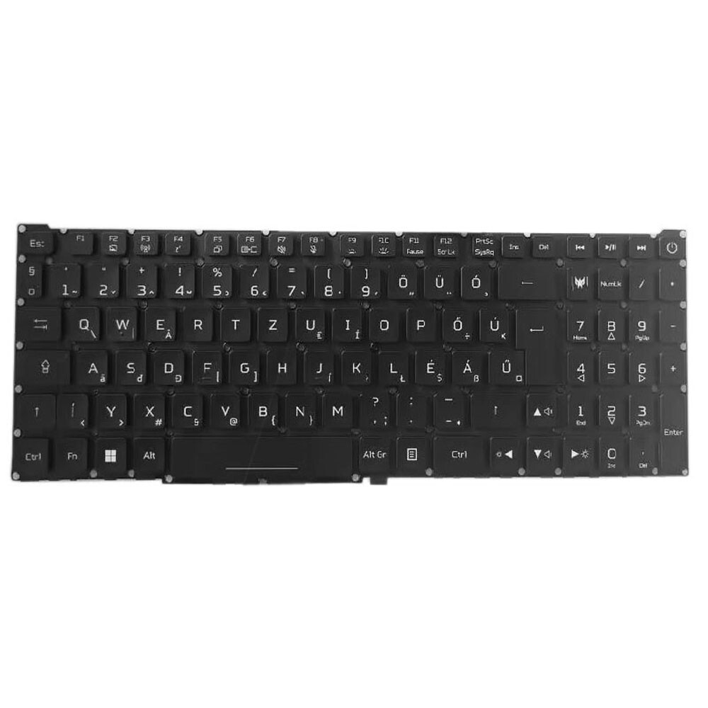Laptop RGB Backlit Keyboard For ACER Predator Helios 18 PH18-72 Hungary HU