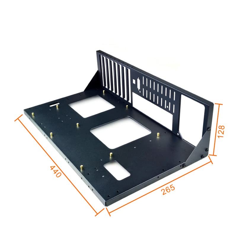 ALAMENGDA DIY Pc Test Bench, Open Chassis Case Rack for ATX/MATX/ITX Motherbo…