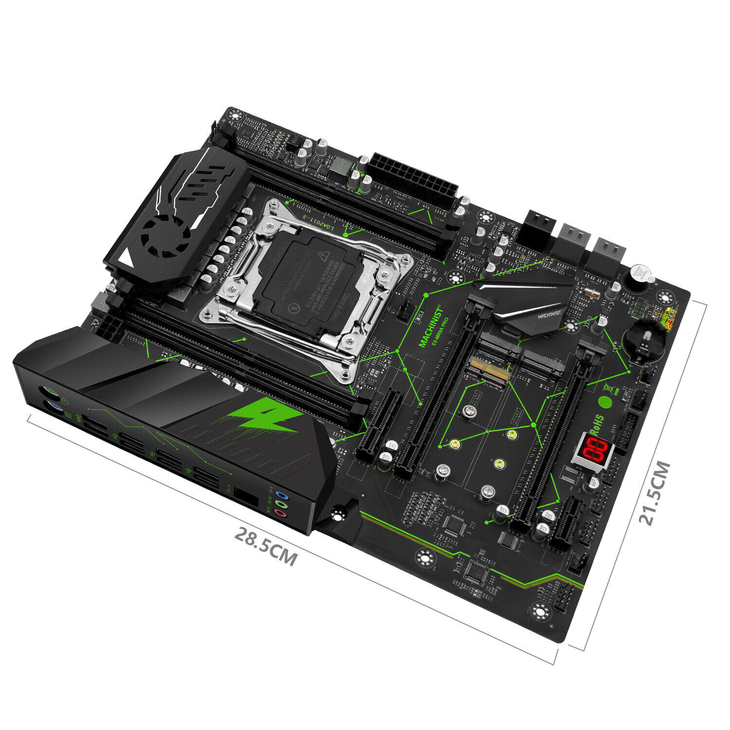 LGA 2011-3 X99 Motherboard Socket DDR4 USB 3.0 RAM 4 Channel On-Board Audio