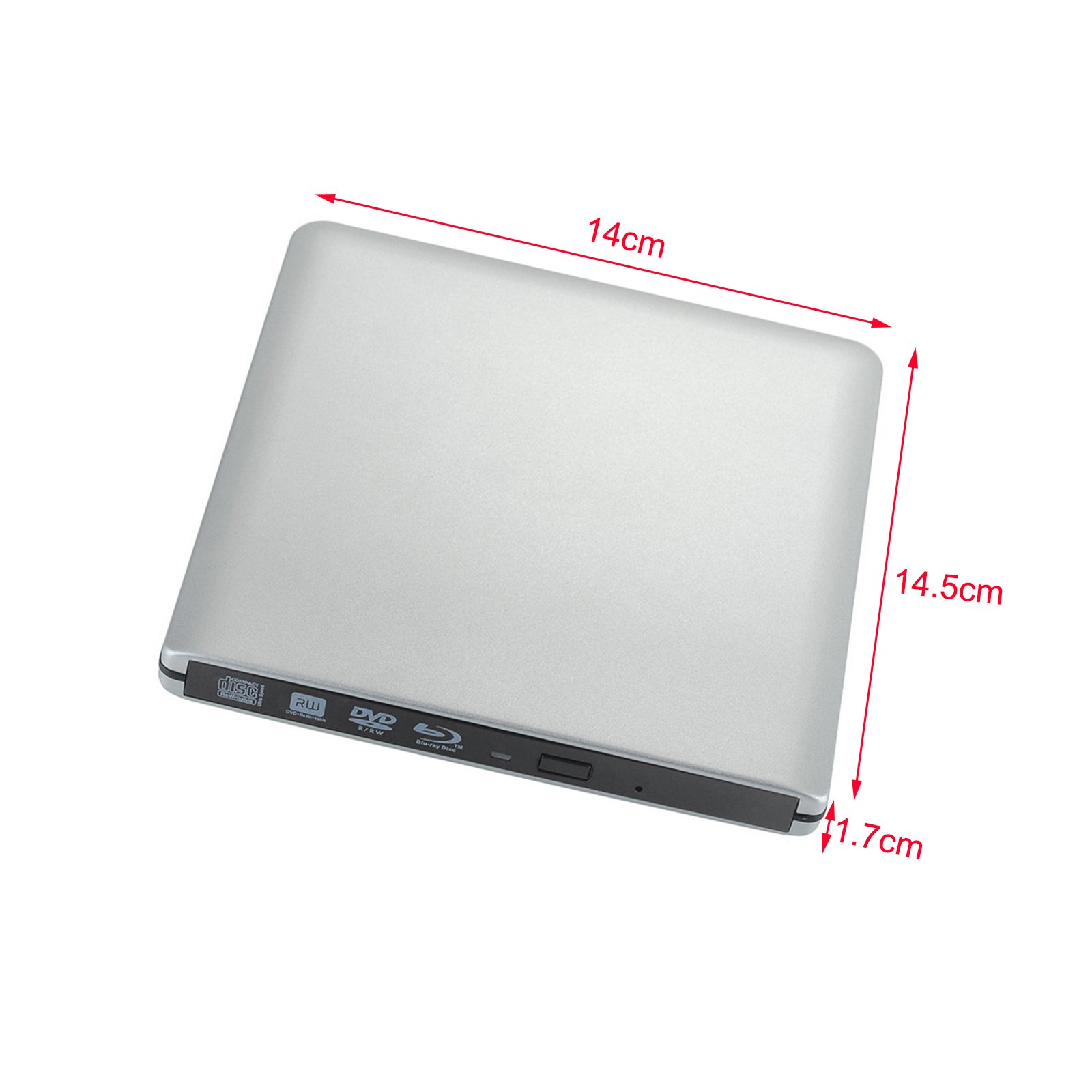 Genuine 6X Blue ray Burner External USB 3.0 Player DVD CD BD Recorder PC Drive