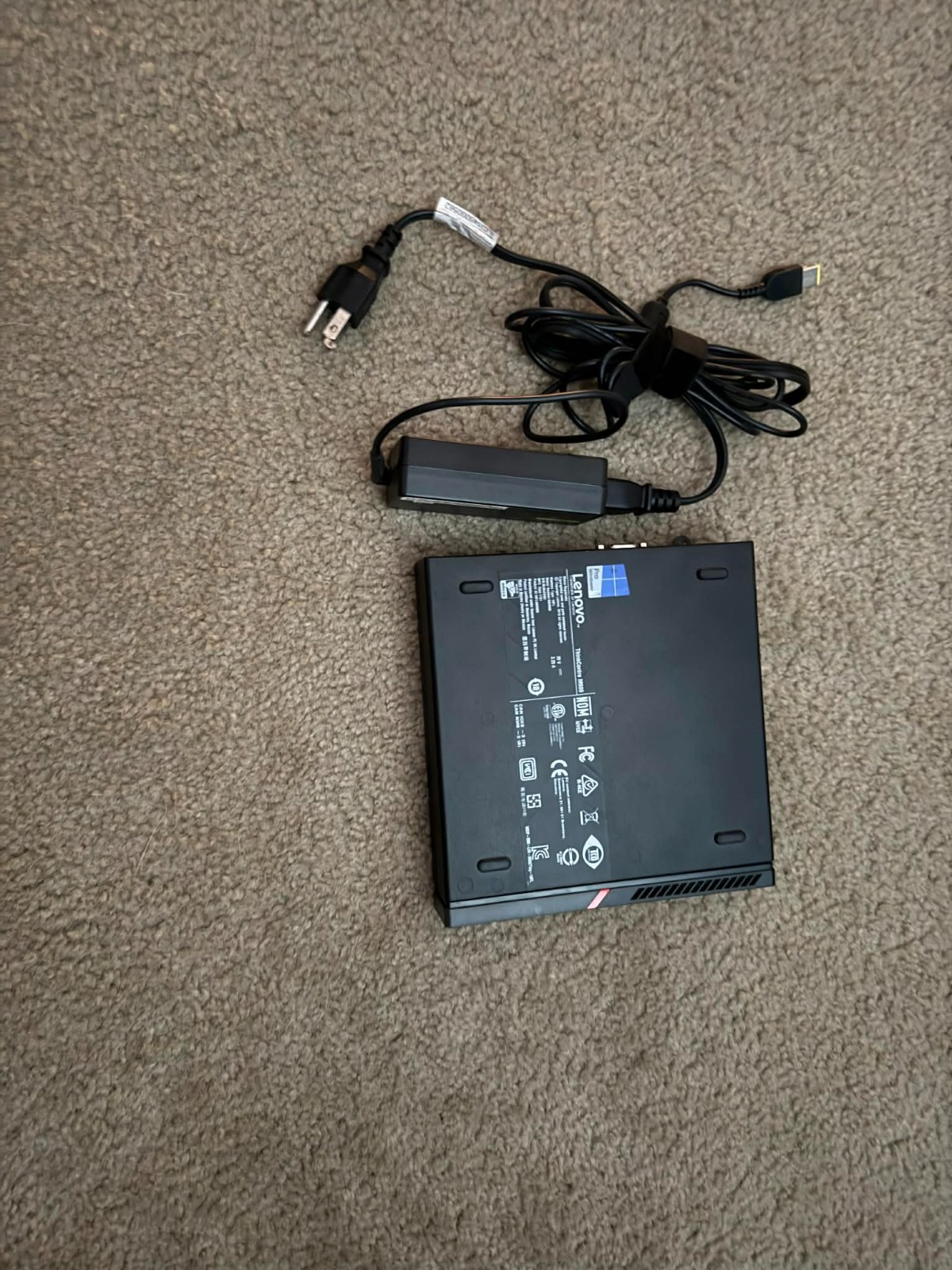 Lenovo ThinkCentre M900 i5 6500t 128 SSD 8GB Ram with Power Cable