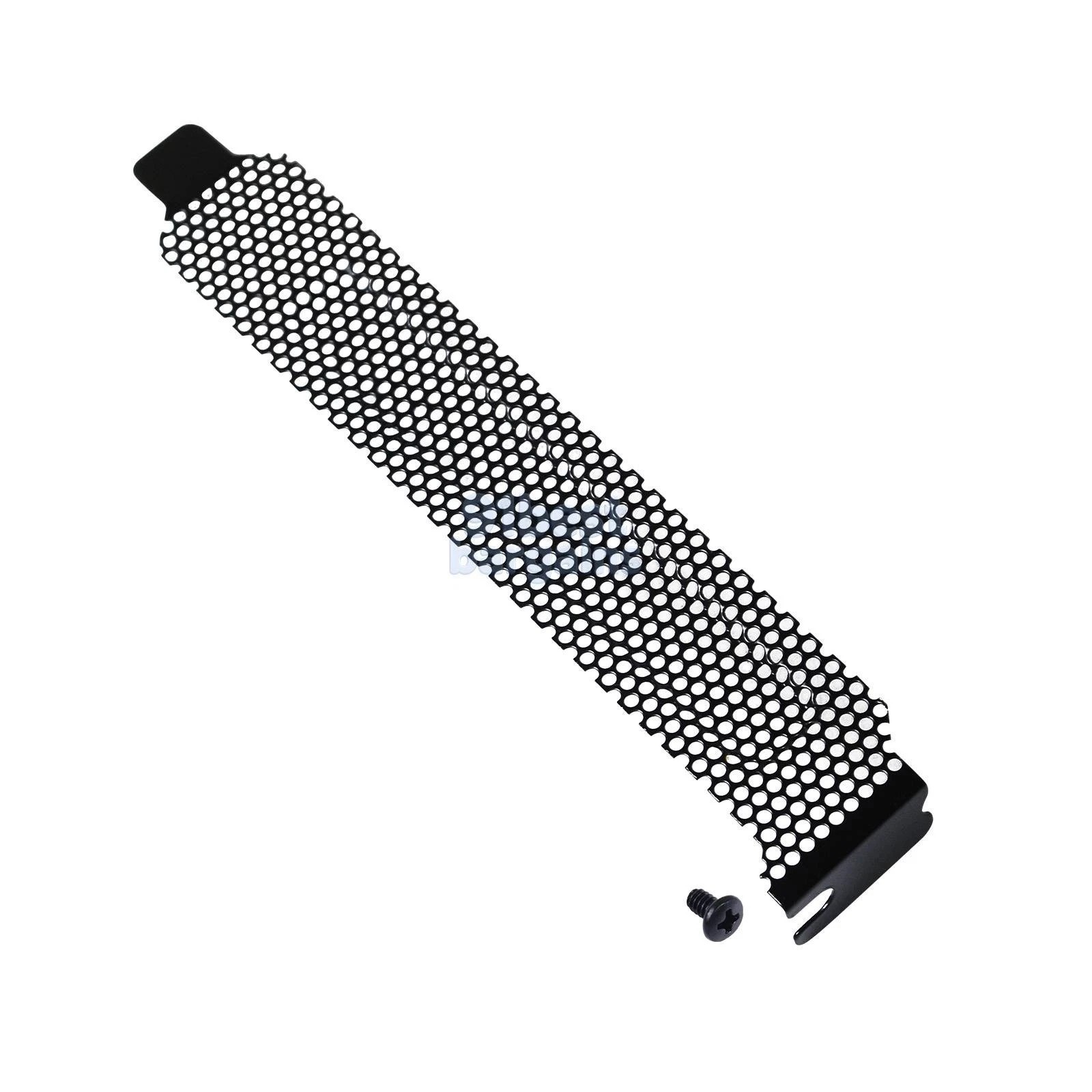 5pcs / 10pcs PCI Slot Covers with Screws for PC Case Dustproof Black Silver