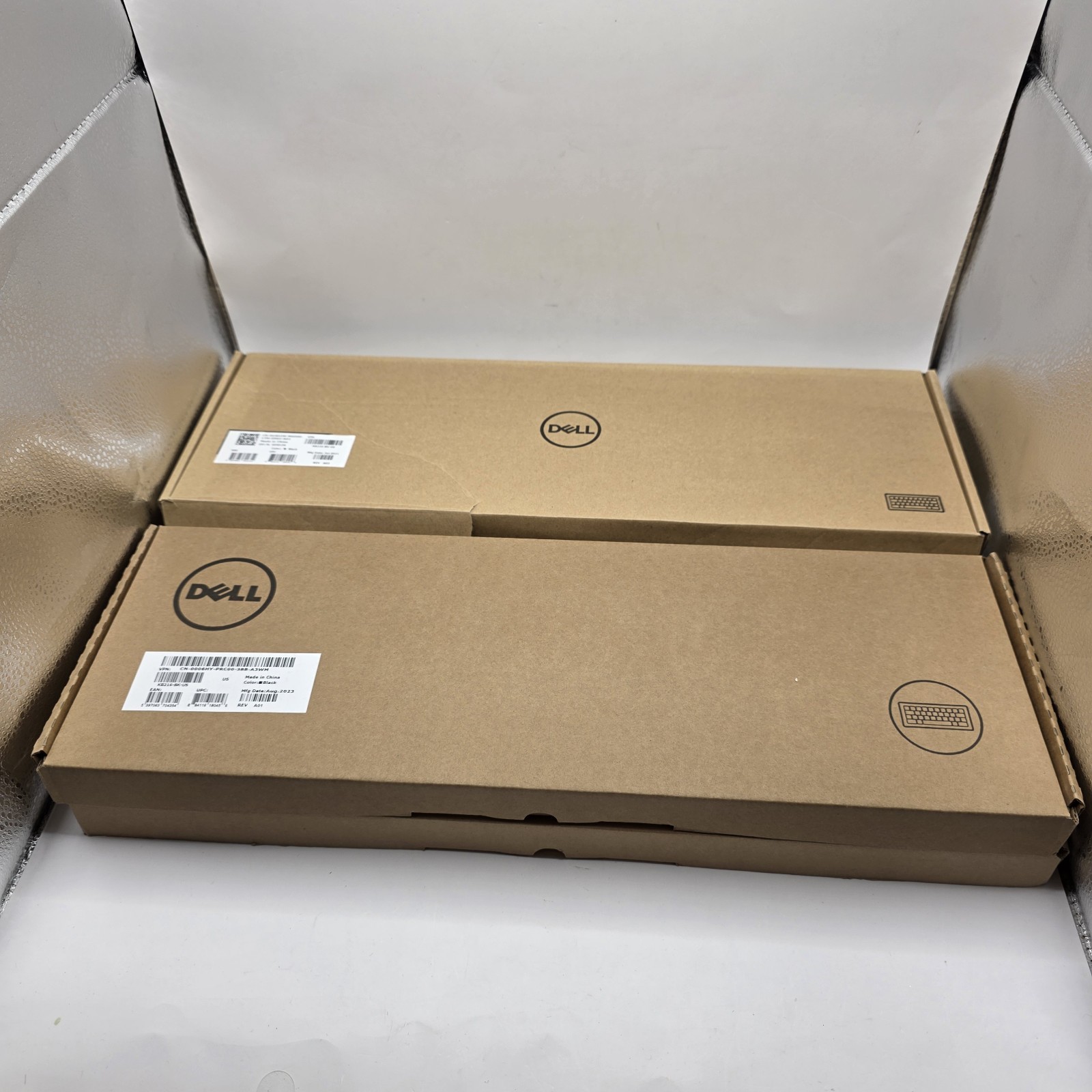 Dell KB216p Lot Of 4 Wired Keyboards Brand New – Black